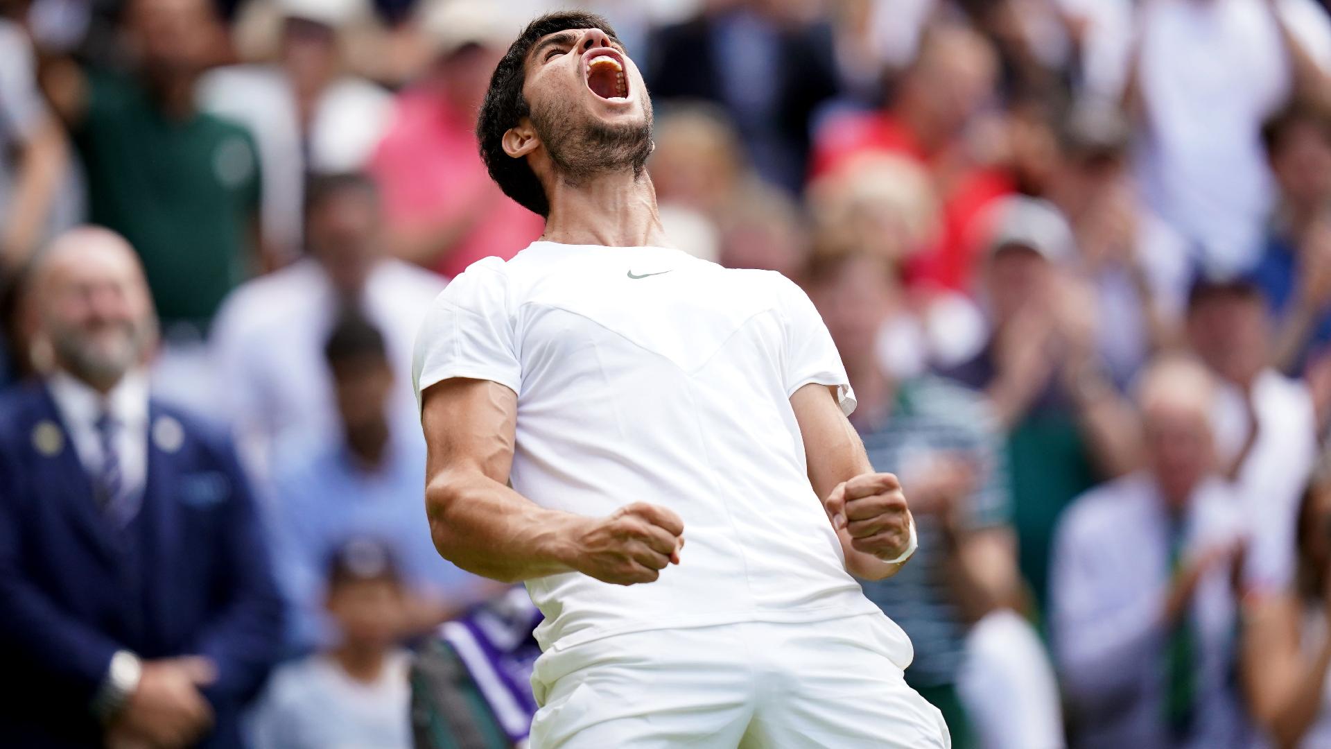 Carlos Alcaraz Wins Battle Of The Young Guns To Reach First Wimbledon ...