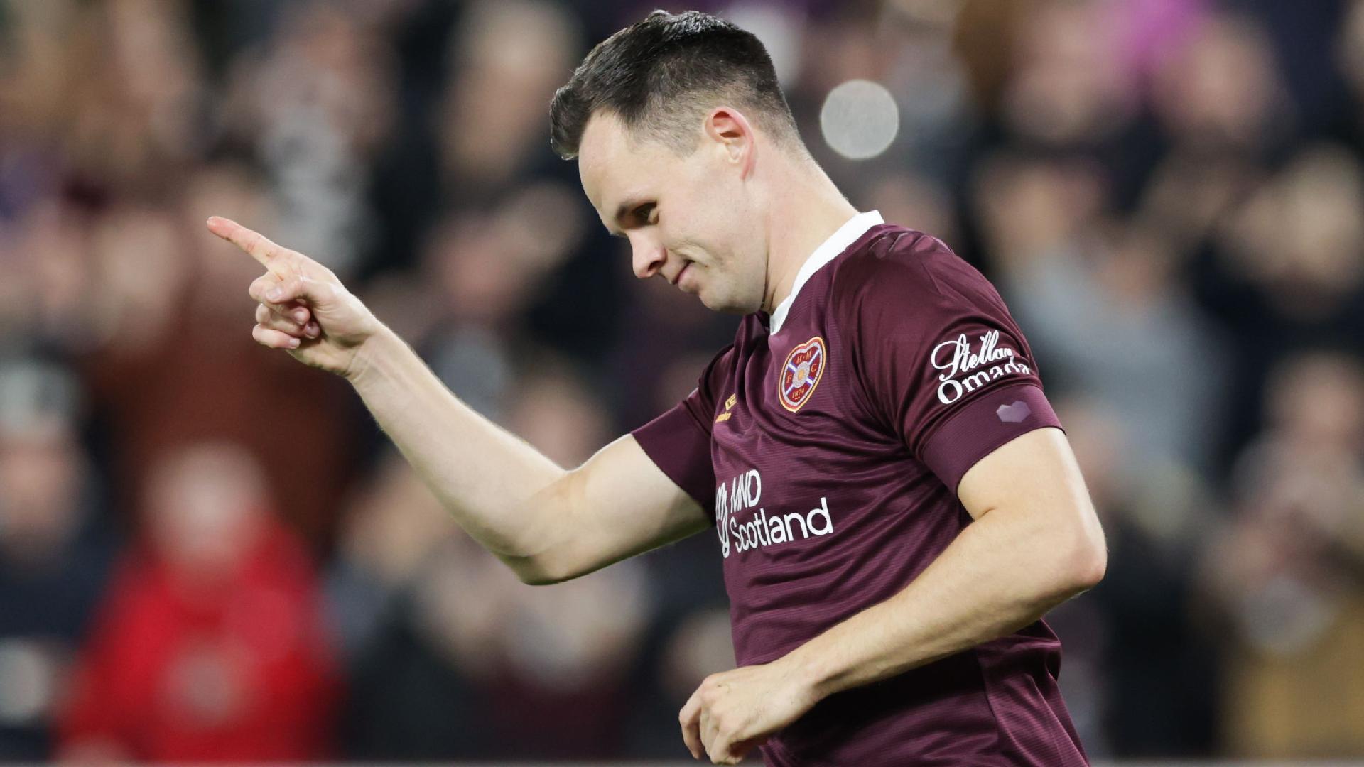 Lawrence Shankland birthday goal boosts Hearts in first-leg loss at Rosenborg