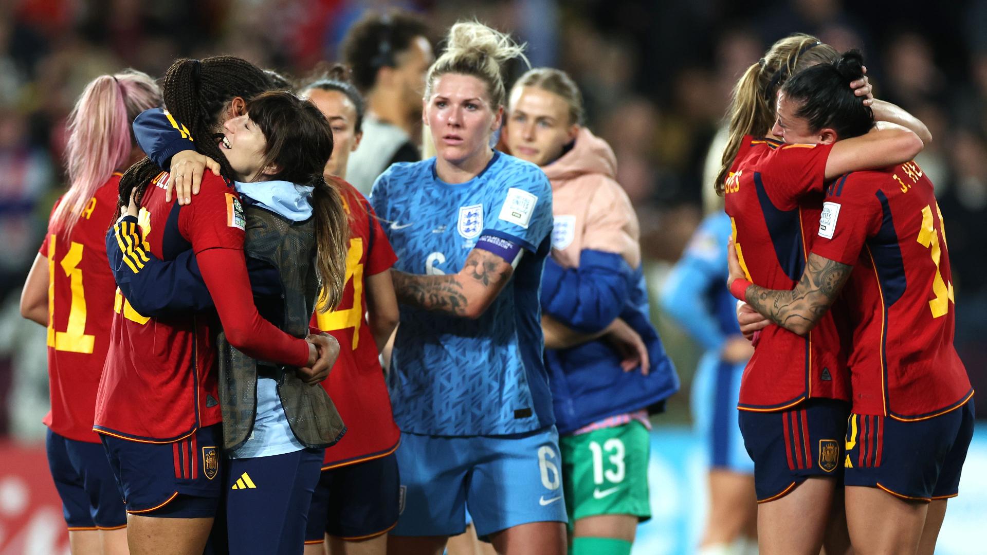 England beat Australia to face Spain in first Women's World Cup final