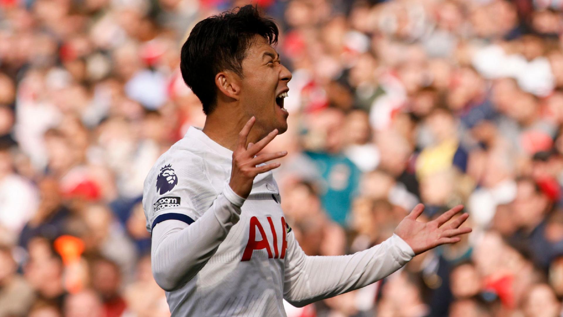 Son Heung-min at the double as Tottenham hold Arsenal in north London derby