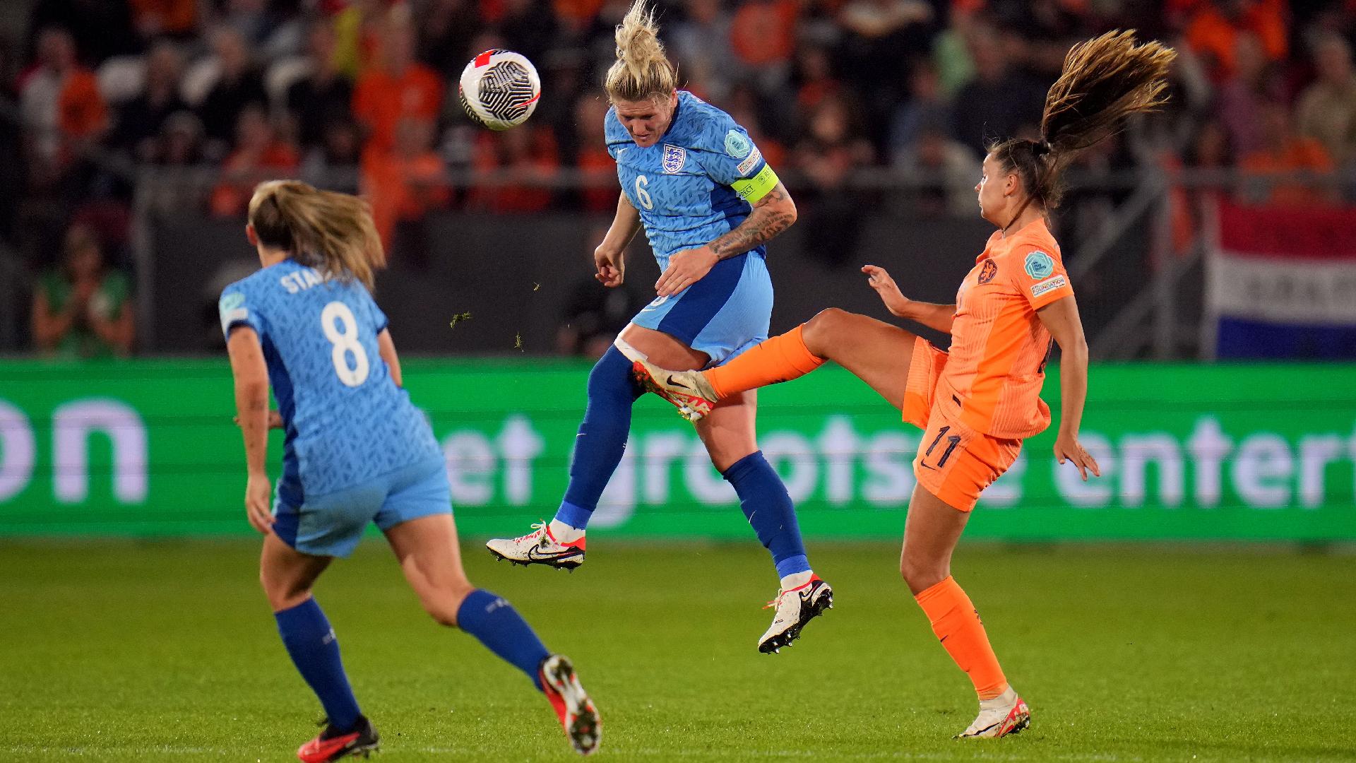 Millie Bright brands lack of VAR ‘mind-blowing’ as England lose to offside goal
