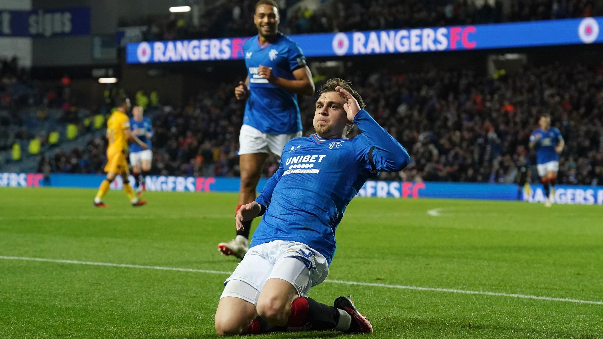 Rangers ease into Viaplay Cup semi-finals after hammering Livingston