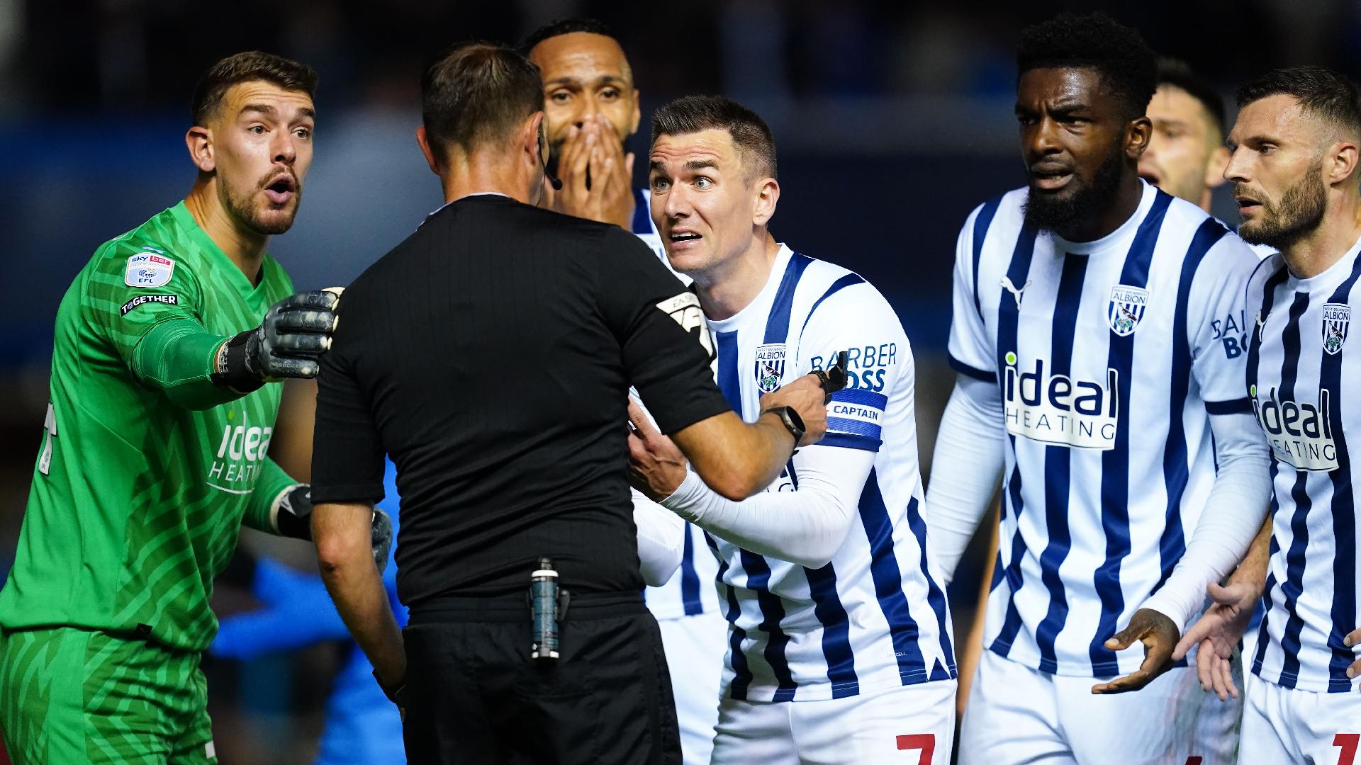 Carlos Corberan: West Brom competed against more than just 11 players