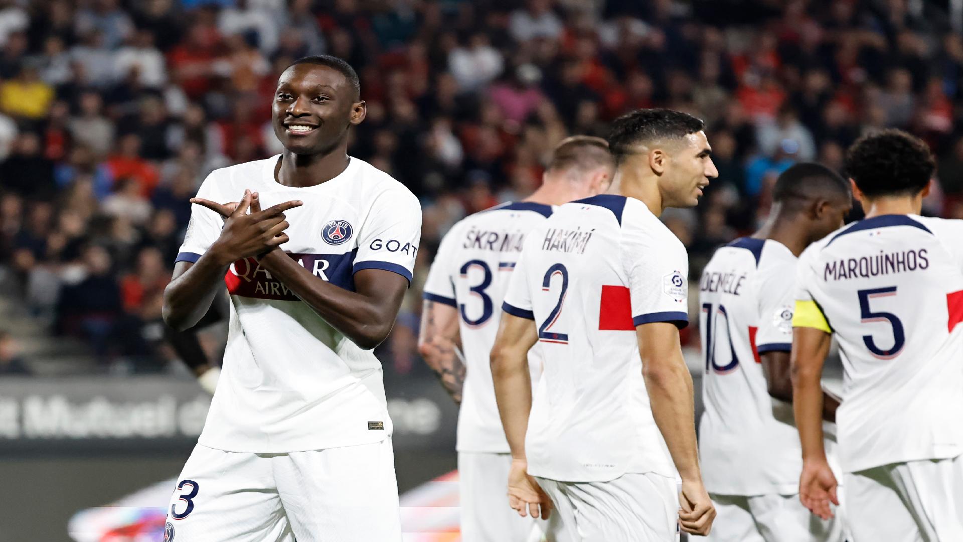 PSG return to winning ways at Rennes following Champions League thrashing