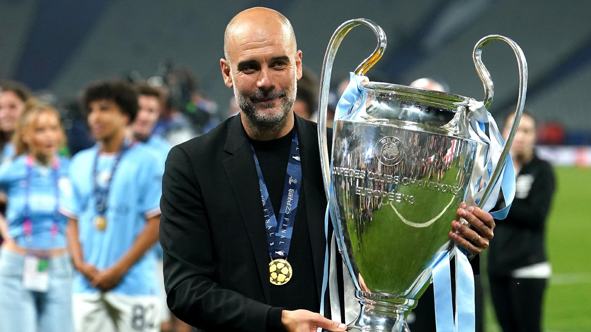 Pep Guardiola wins third Champions League as a manager - Futbol on