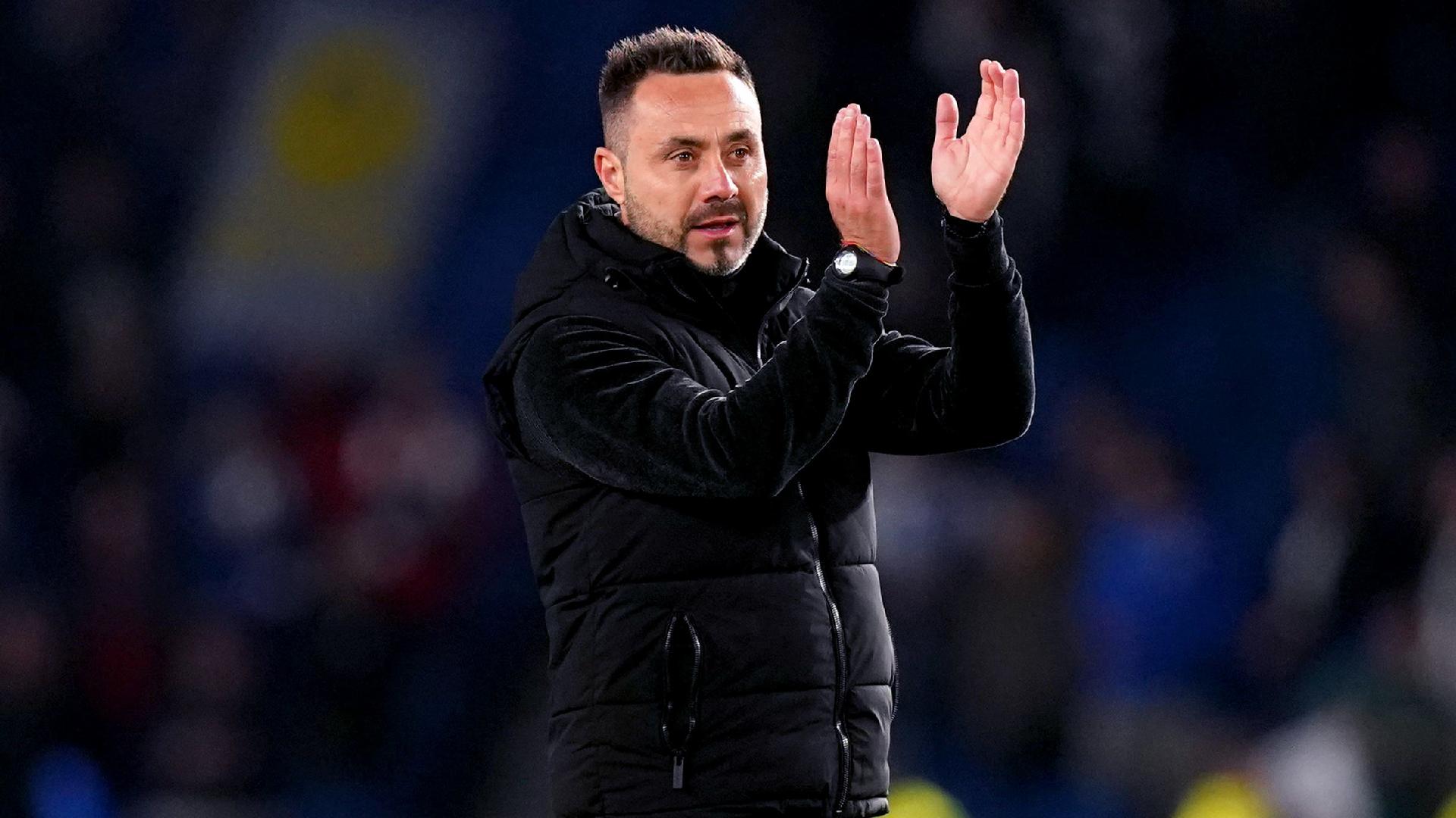 Roberto De Zerbi stressed the need for a winning mentality at Brighton