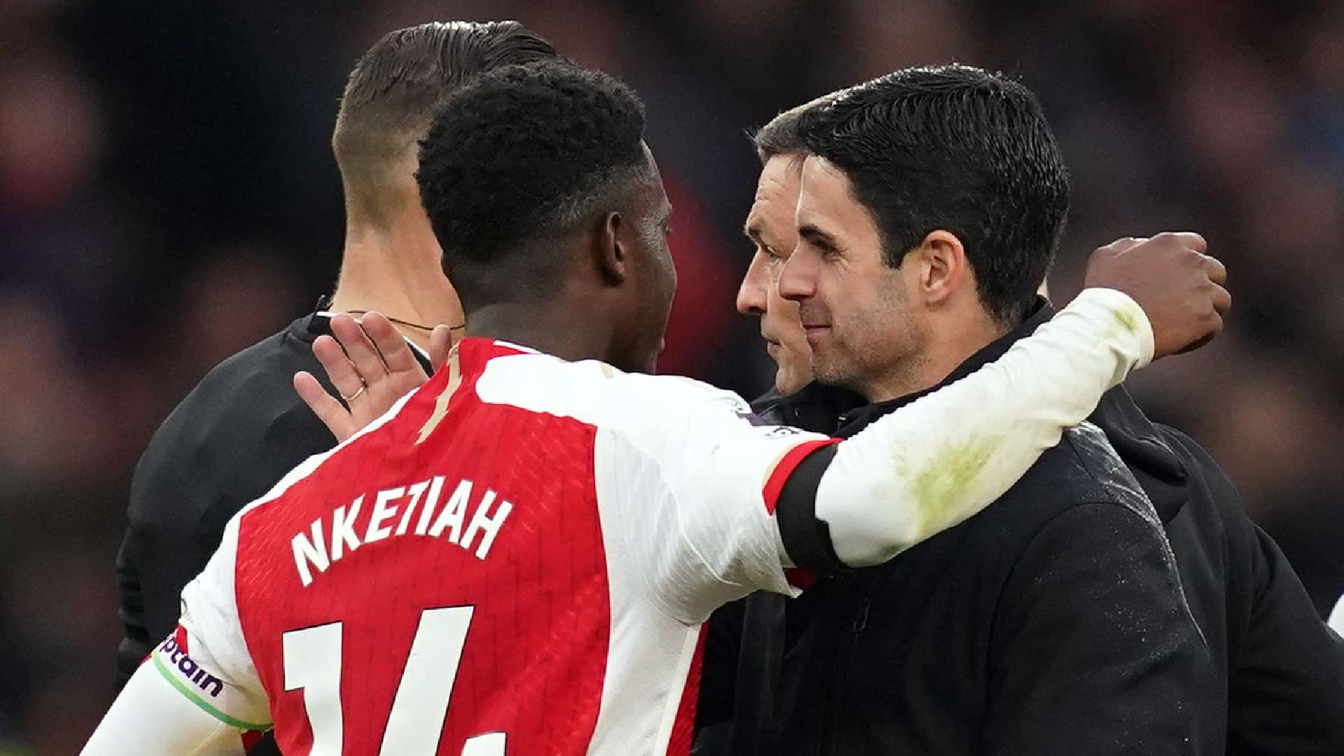 Arsenal were '10 times better' than last season, but Mikel Arteta