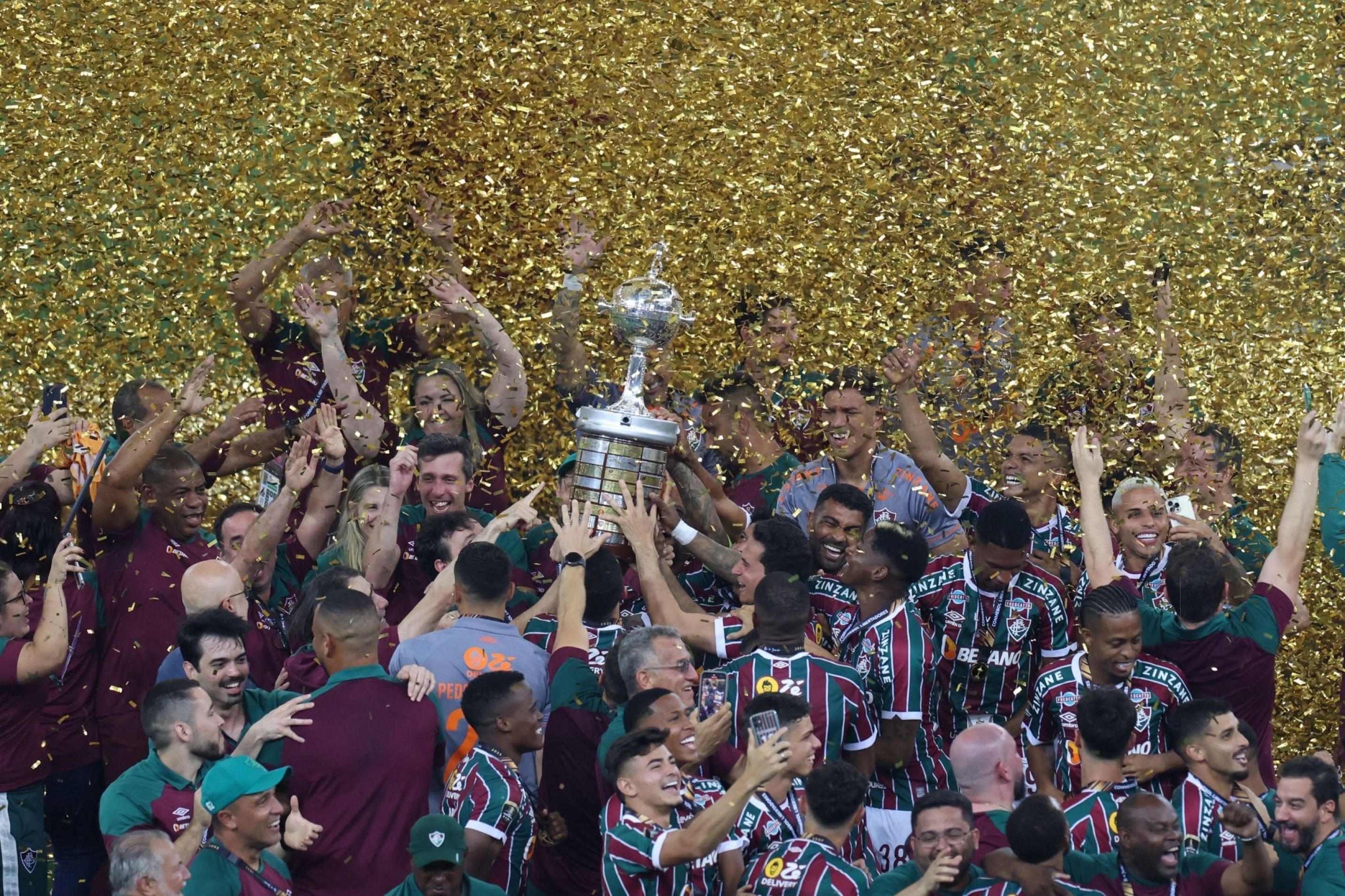 Copa Libertadores final: Fluminense's John Kennedy scores extra-time  winner, gets sent off for celebration