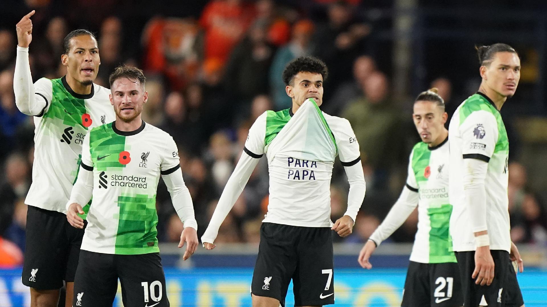 Luis Diaz ends a traumatic week with Liverpool's late equaliser at Luton |  beIN SPORTS