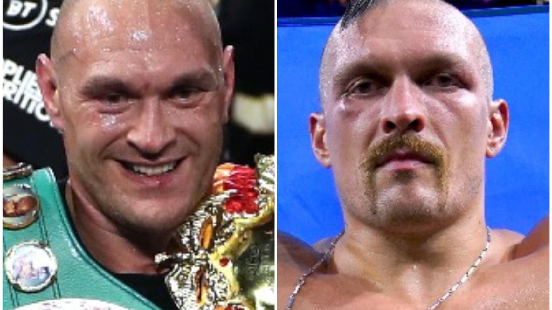 Date for Tyson Fury’s world title fight with Oleksandr Usyk announced on Thursday