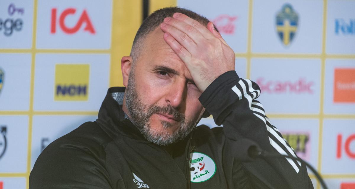 Belmadi en colère lors de la conférence de presse