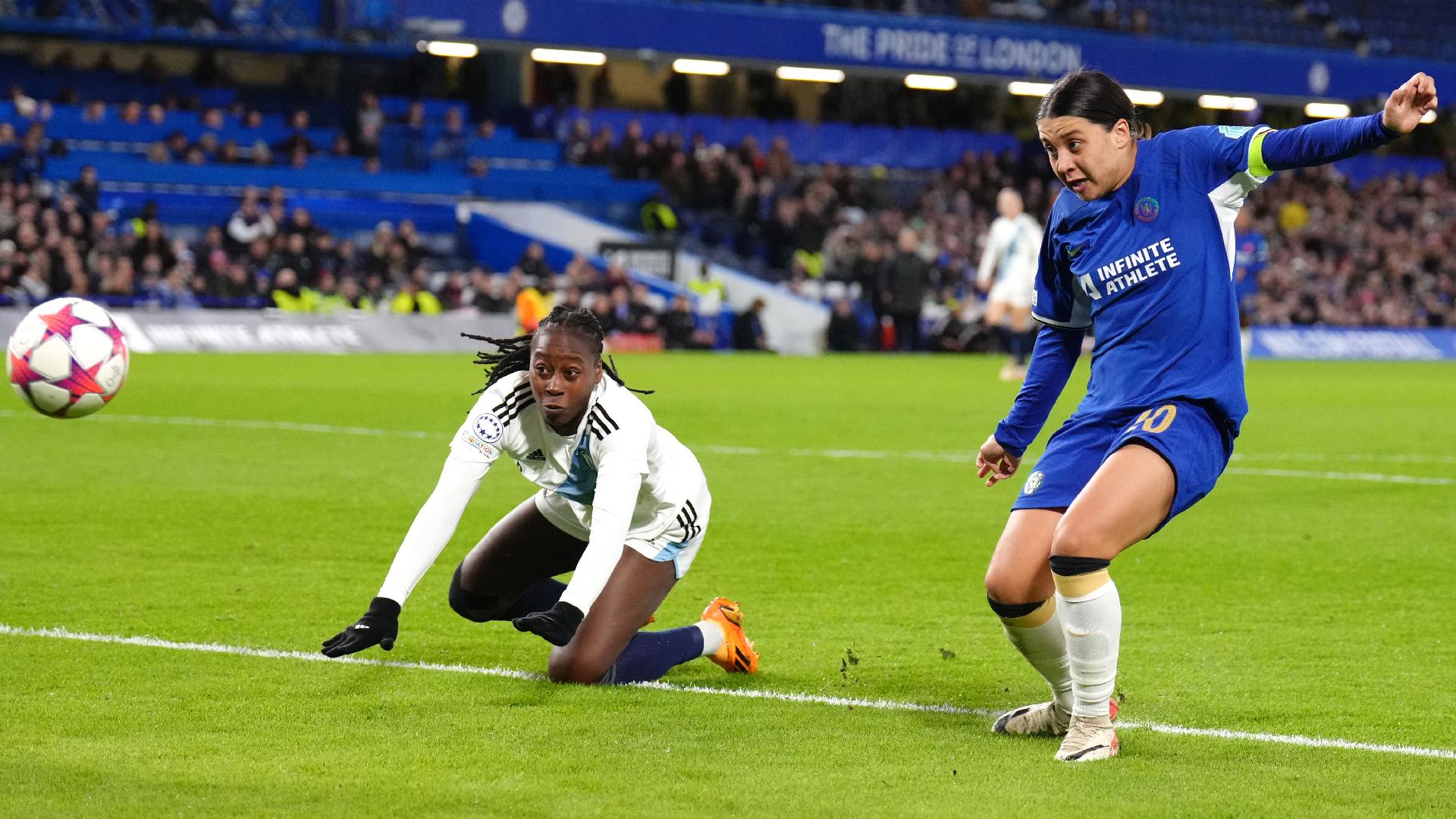Emma Hayes hails Chelsea’s ’80 per cent fit’ hat-trick hero Sam Kerr