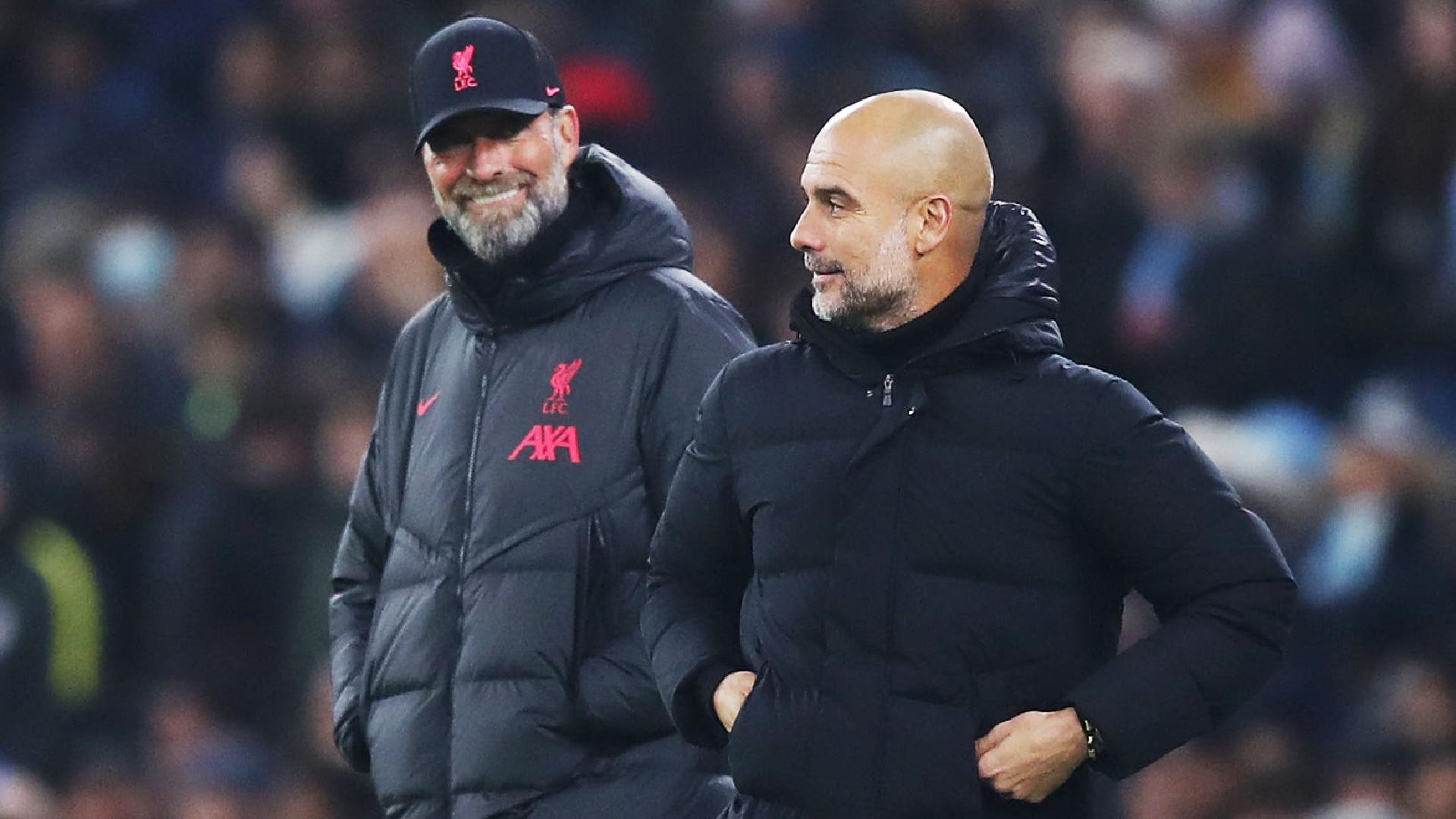 Pep Guardiola puts Jurgen Klopp on pedestal as by far his