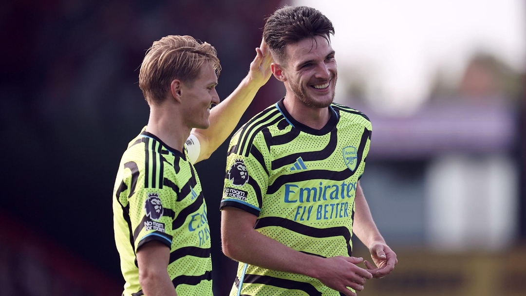 He’s amazing – Martin Odegaard hails ‘brilliant’ Declan Rice impact at ...