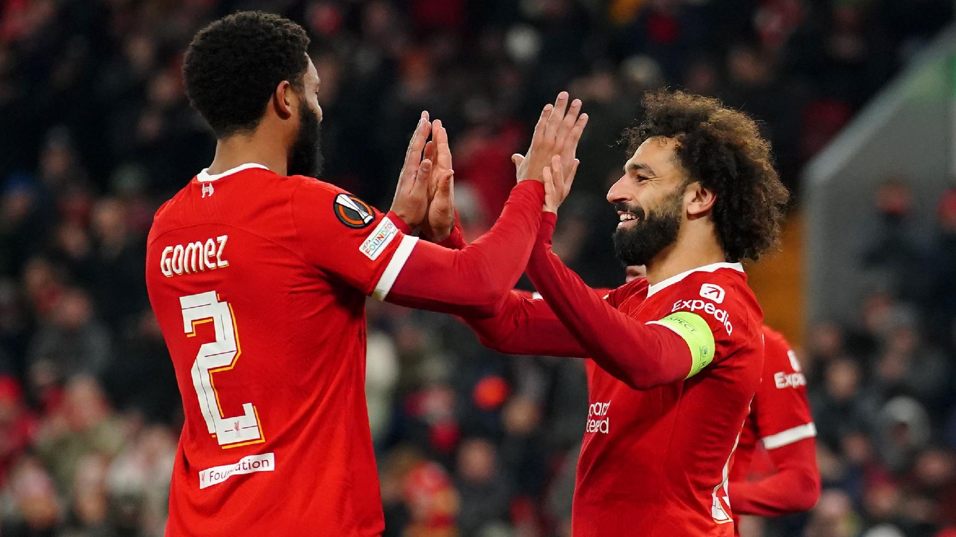 Mohamed Salah closes in on 200 club as Liverpool confirm top spot
