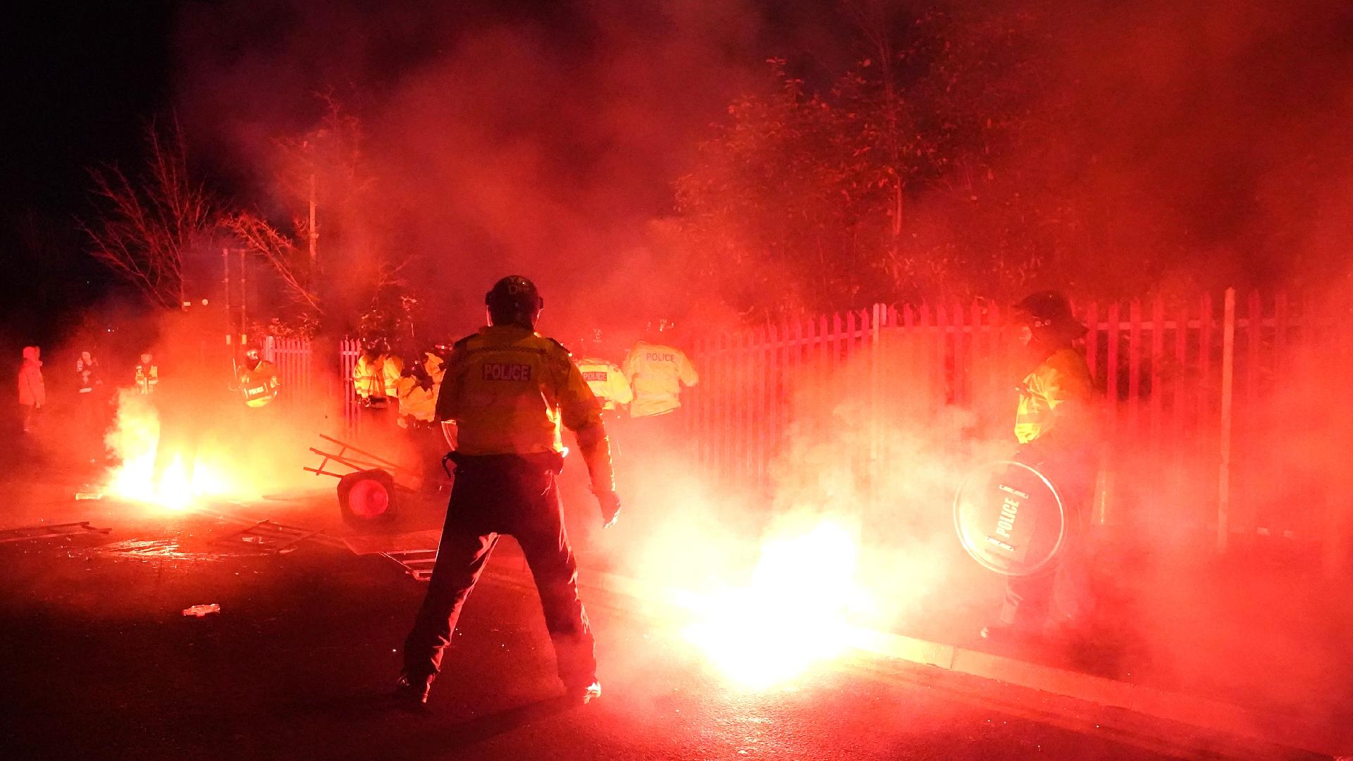 Aston Villa complain to UEFA over ‘shocking behaviour’ of Legia Warsaw fans