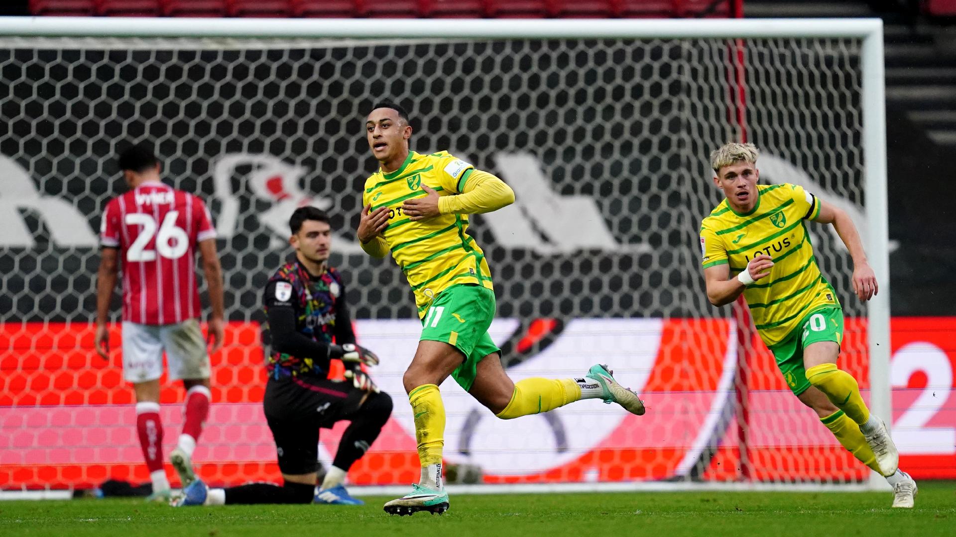 Adam Idah nets stoppage-time winner as Norwich fight back to beat Bristol City