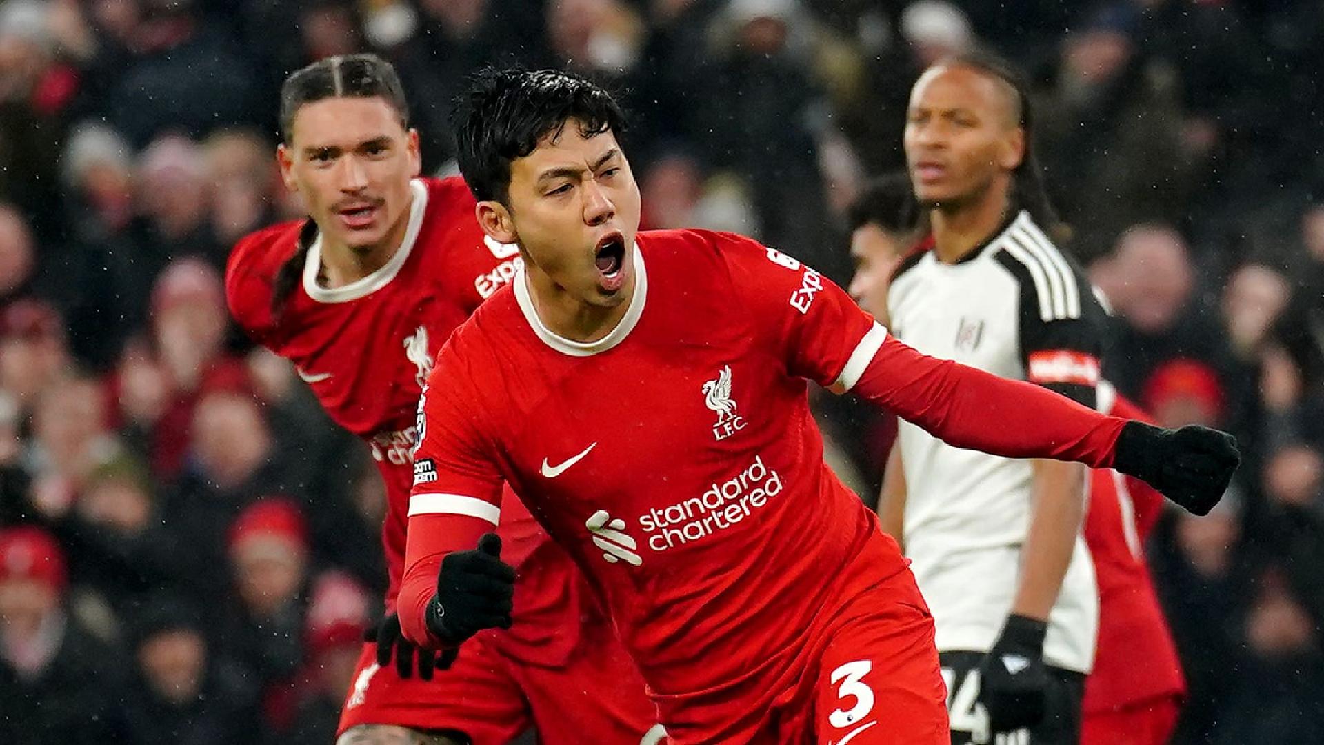 Liverpool stage late comeback to edge dramatic victory over Fulham at Anfield