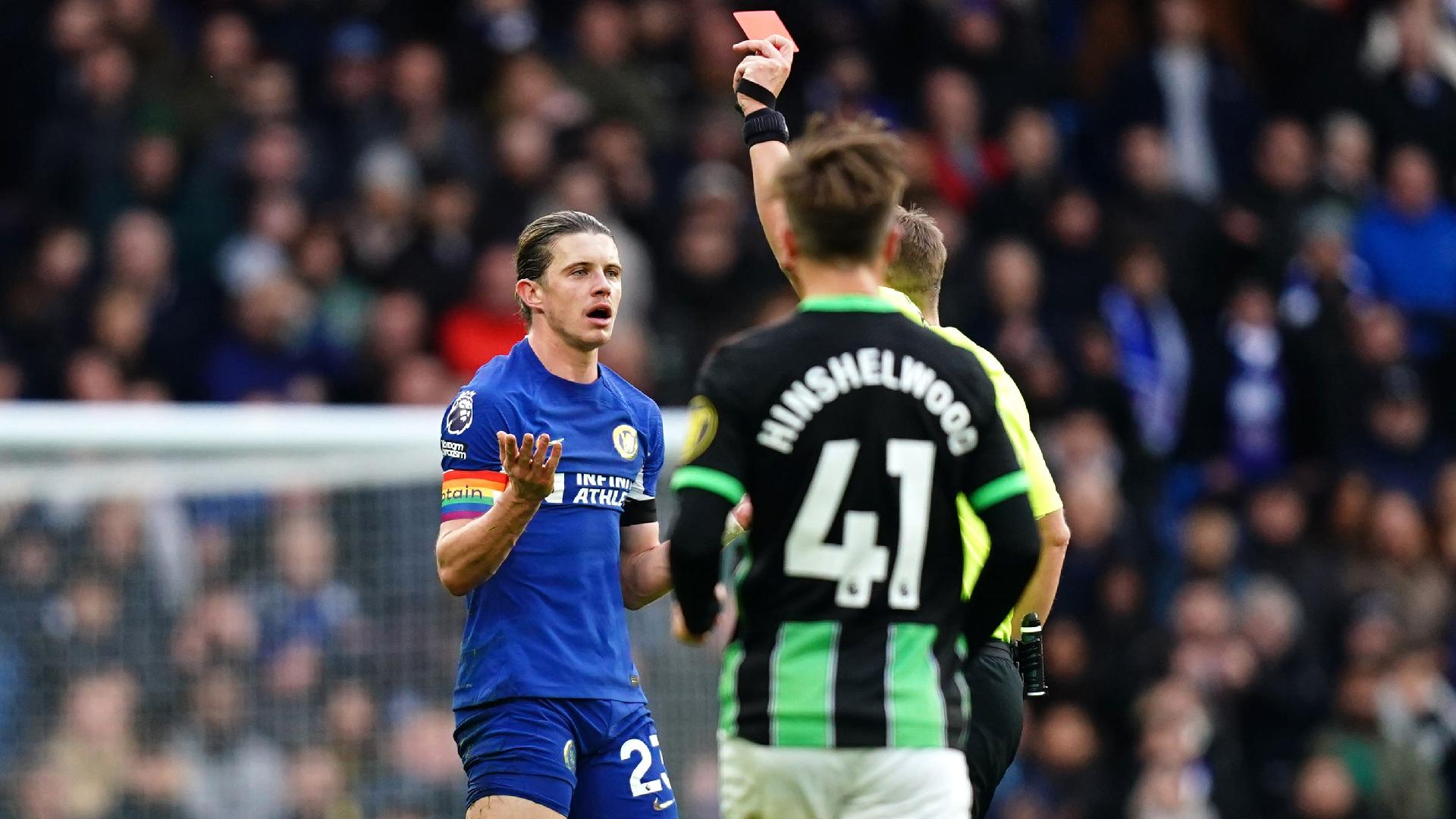 Sendings-off stacking up – Premier League on course for record red card haul