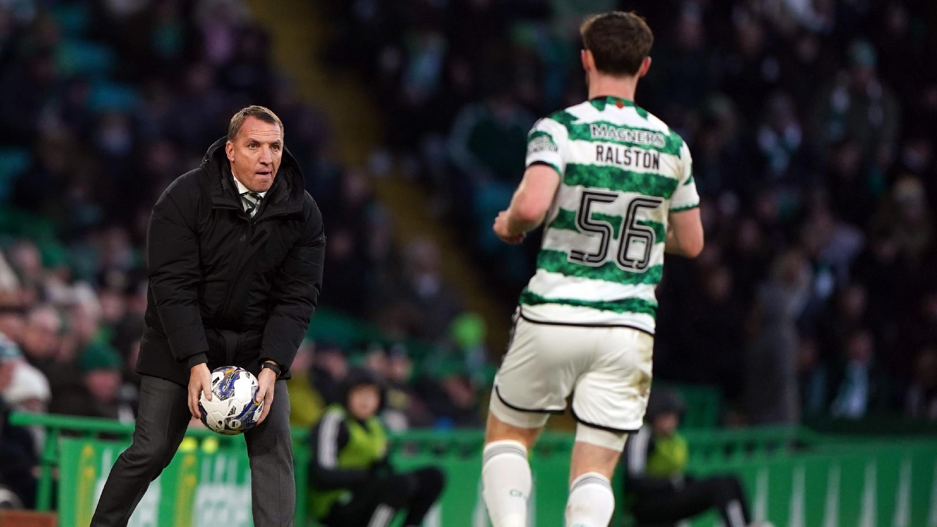 Brendan Rodgers insists hard work is key for Celtic squad over busy December