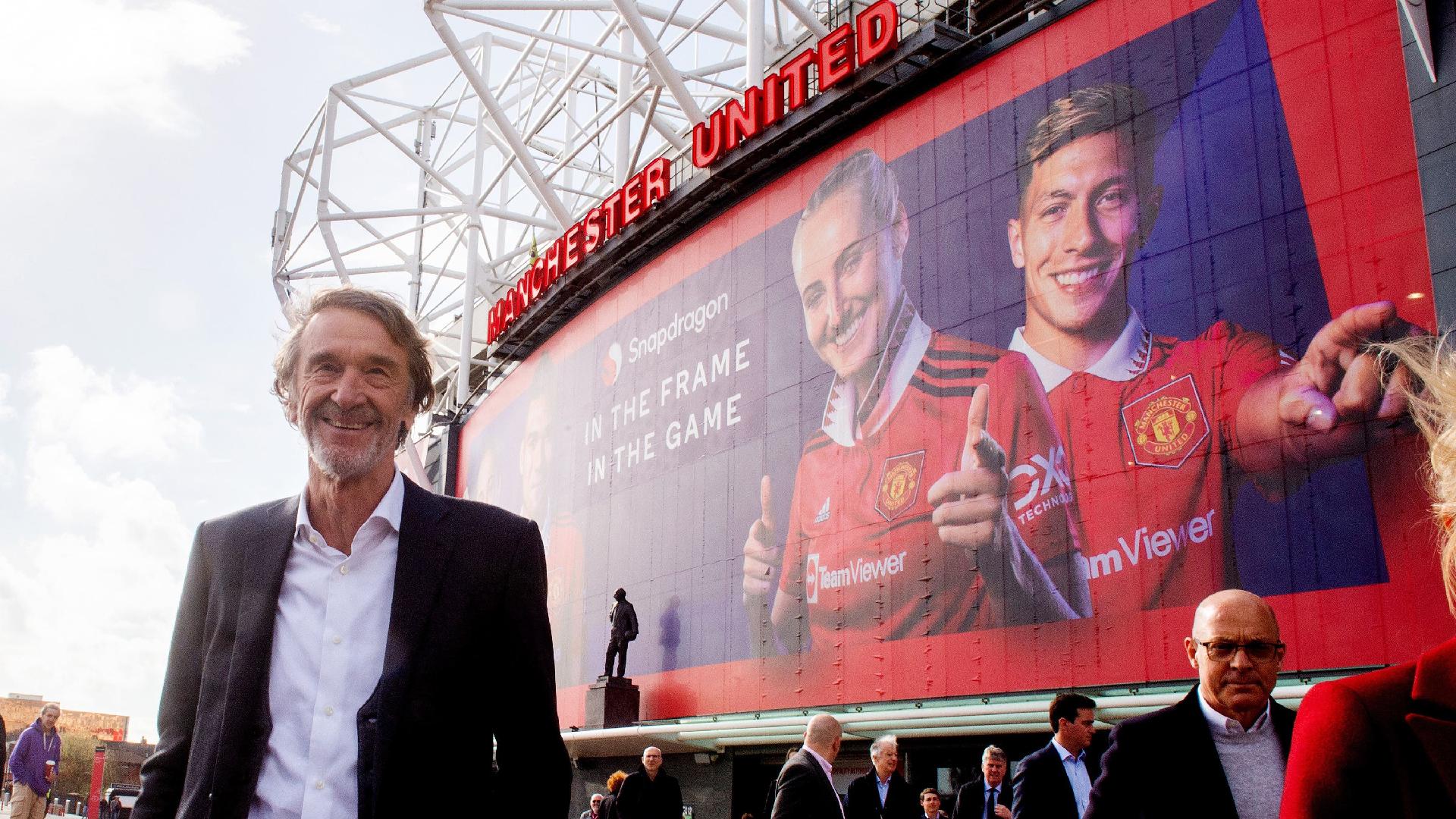 Sir Jim Ratcliffe’s Man Utd share purchase set to be announced early next week