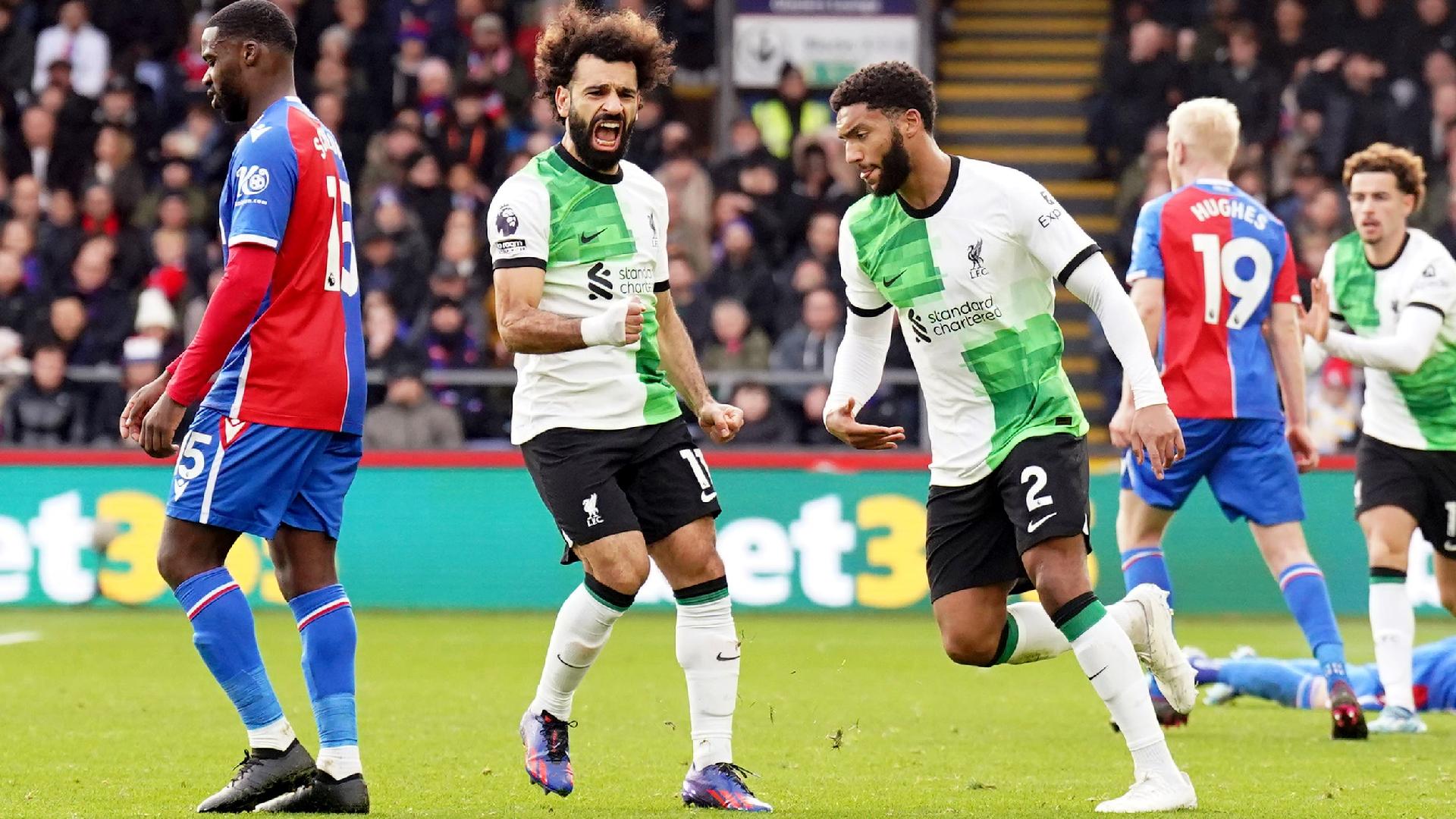 Salah nets 200th Liverpool goal in comeback win at Palace beIN