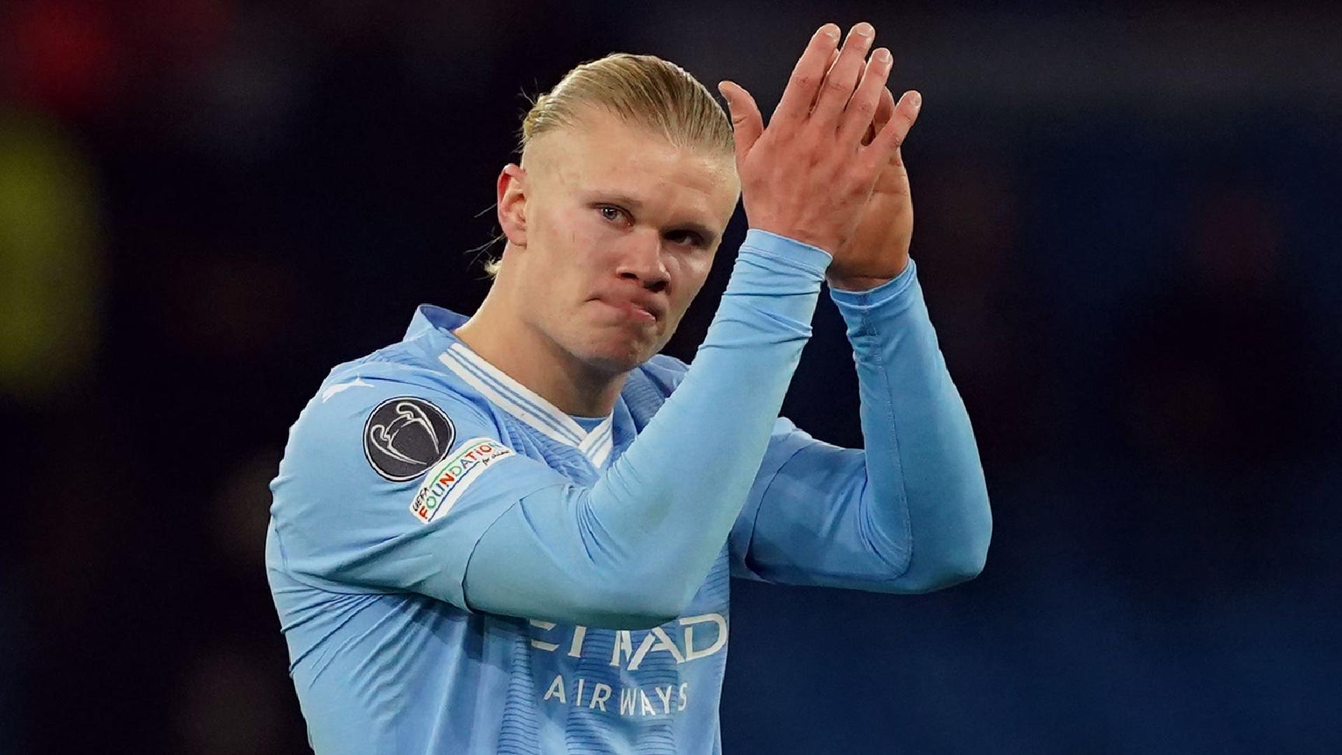 Pep Guardiola expects Erling Haaland back in training on Thursday