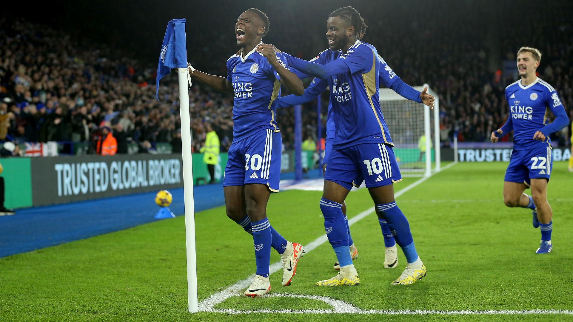 Patson Daka’s double helps Leicester beat Rotherham and extend lead at top