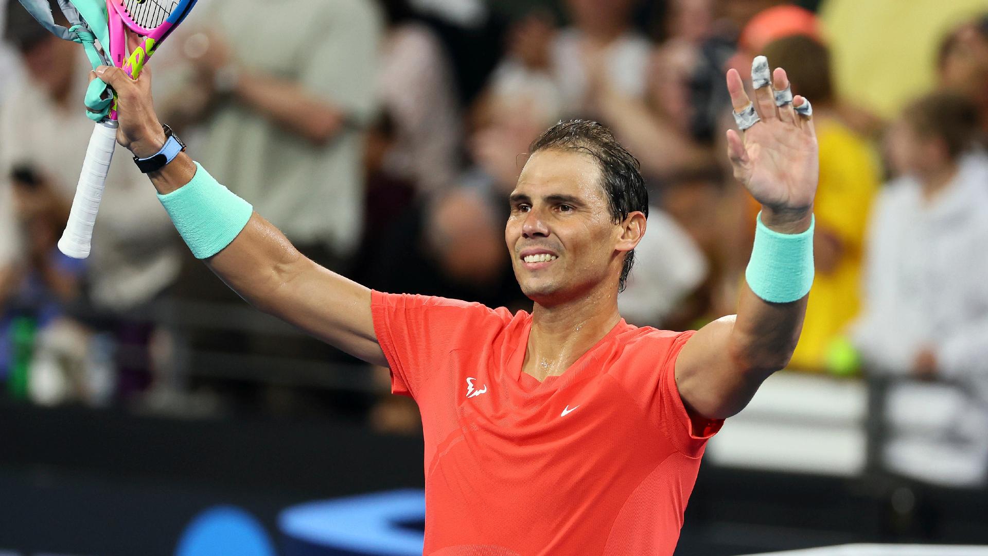 Rafael Nadal makes impressive winning return in Brisbane after 'toughest  year