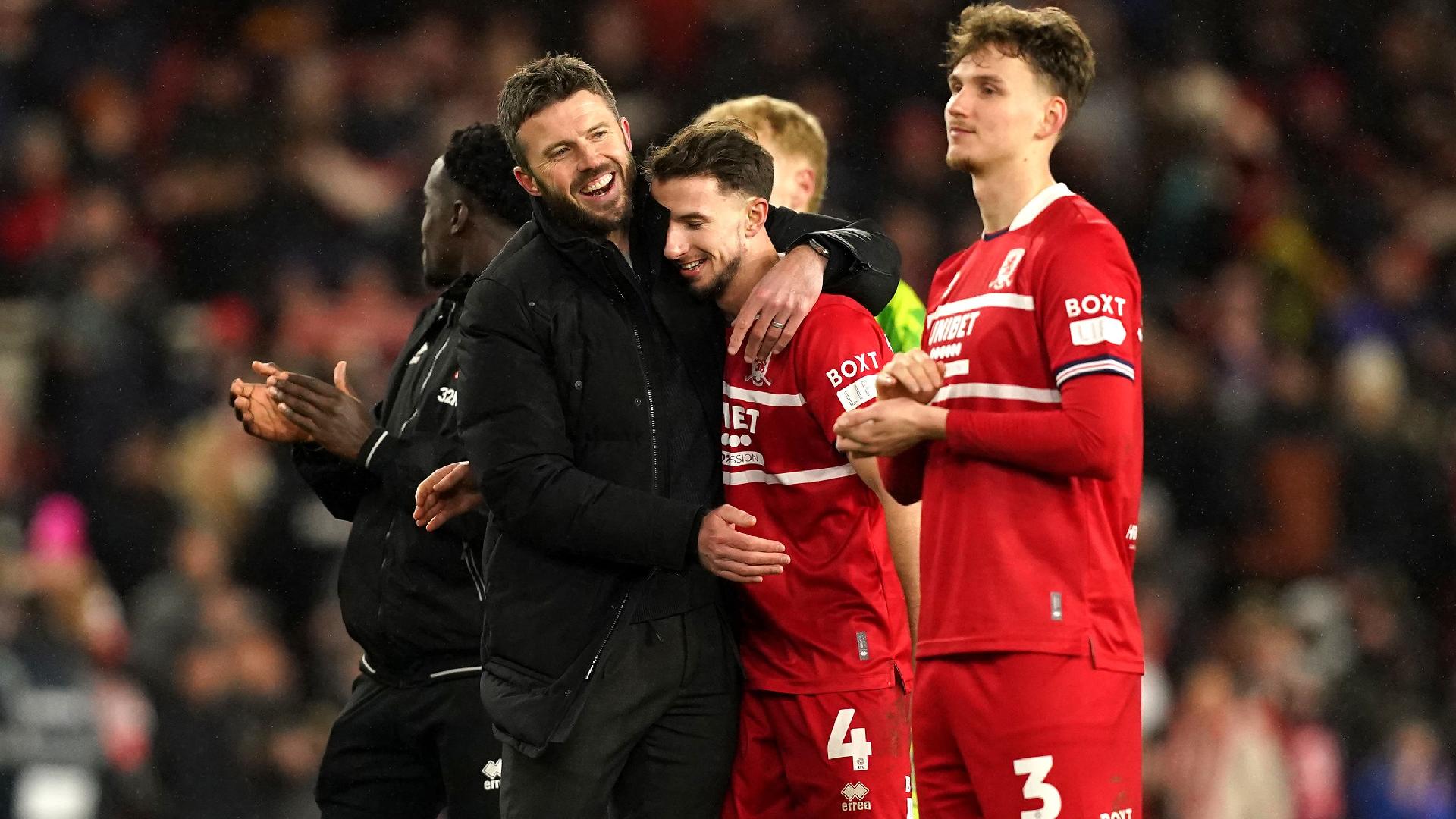 Michael Carrick savours special night as Middlesbrough beat Chelsea in first leg