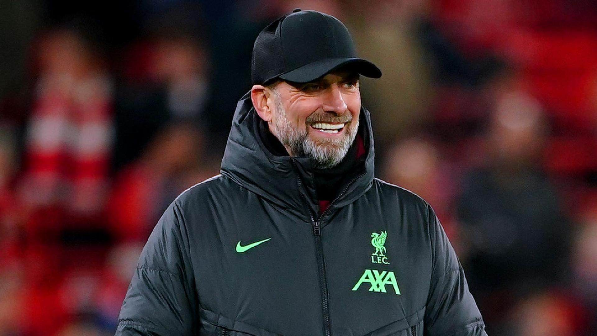 Jurgen Klopp has ‘belief and trust’ in his forwards after Liverpool beat Fulham