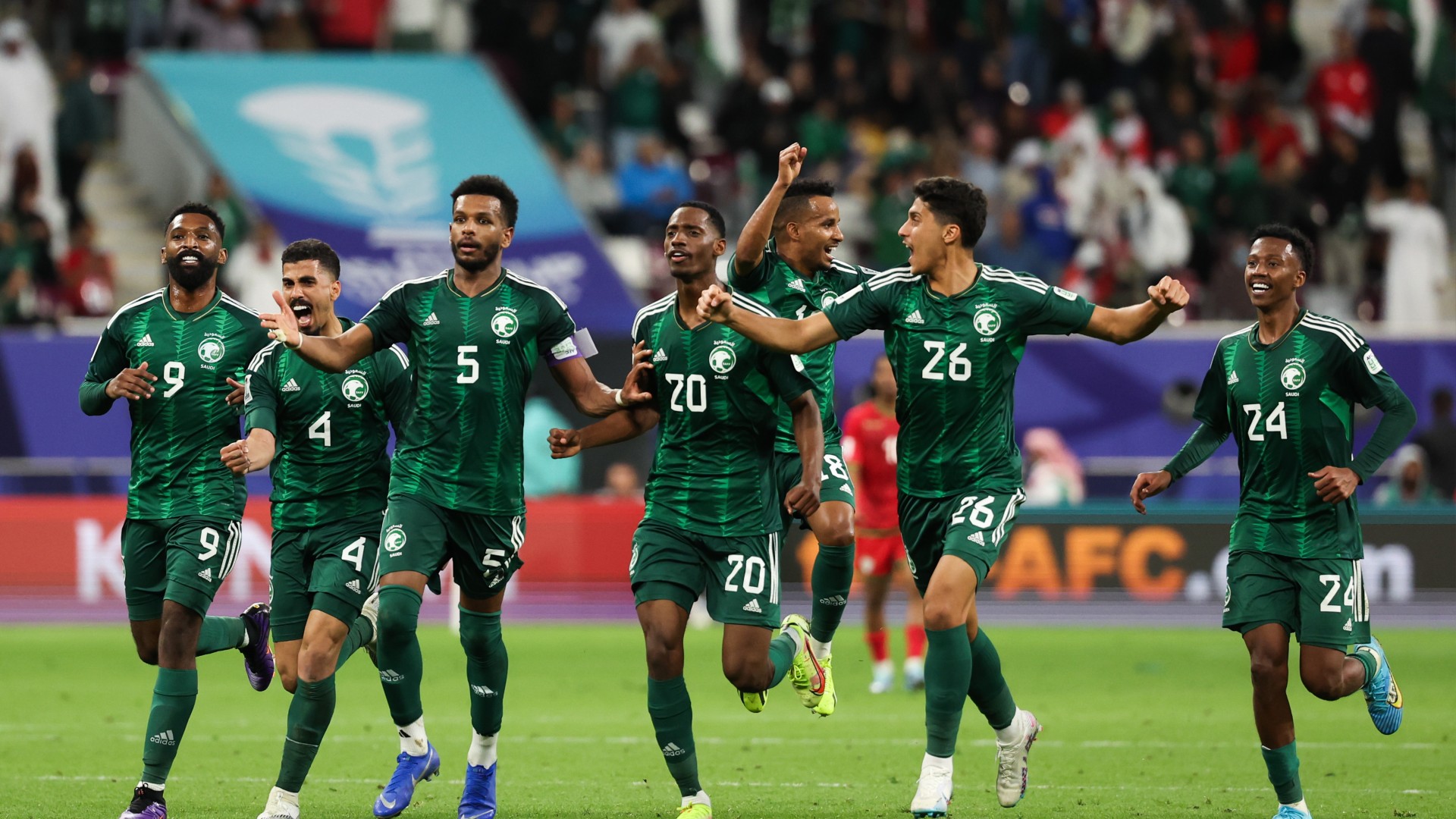 Saudi Arabia edge out Oman