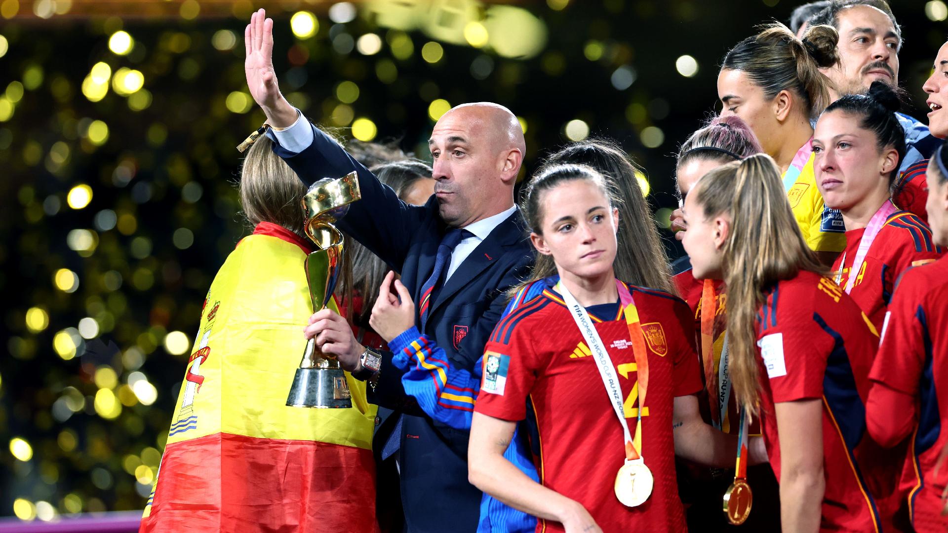 Luis Rubiales’ three-year ban for his conduct at Women’s World Cup final upheld
