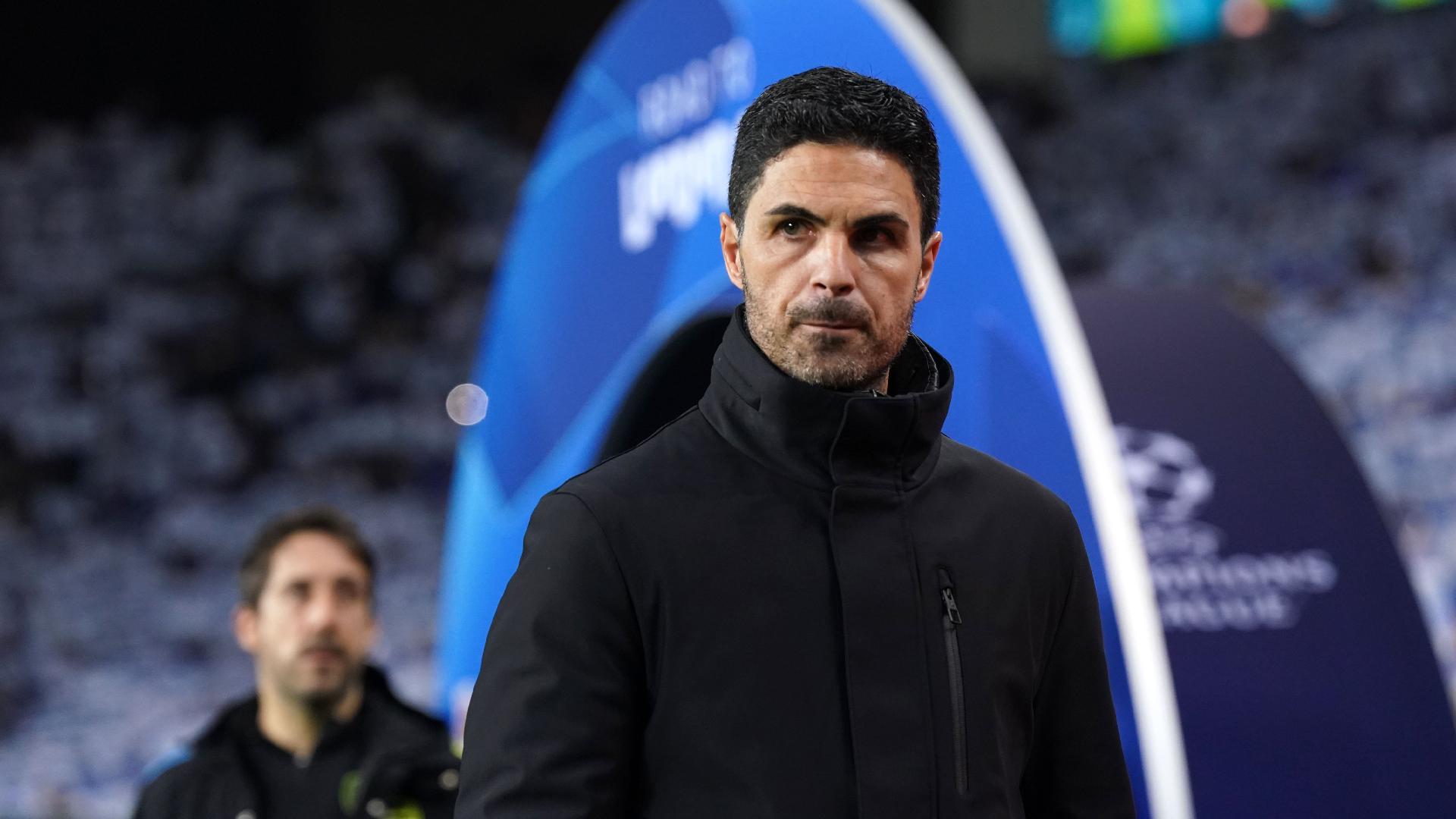 Mikel Arteta irked by lack of aggression in Arsenal’s first-leg defeat at Porto