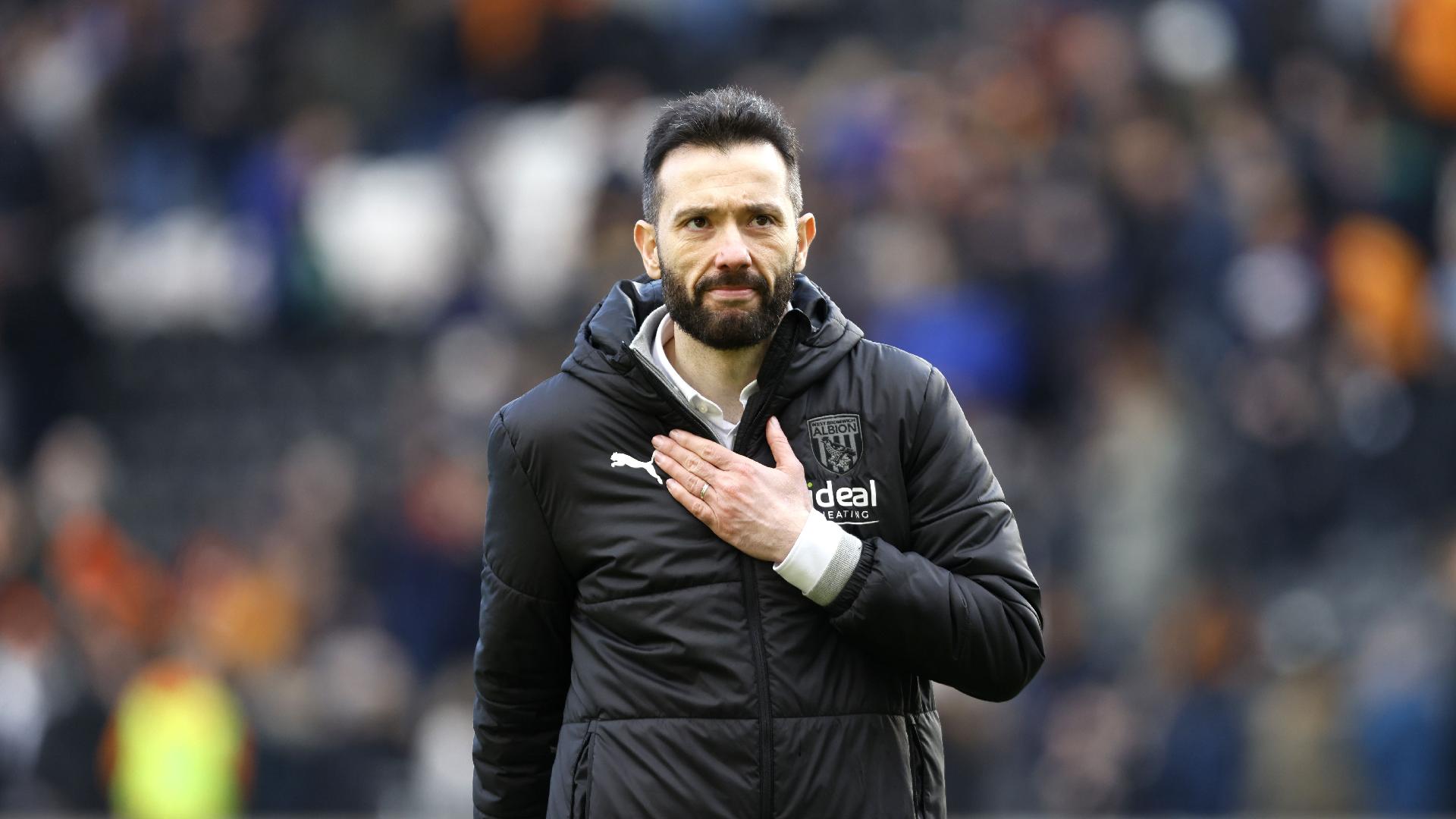 West Brom’s grit impresses boss Carlos Corberan after draw at Hull