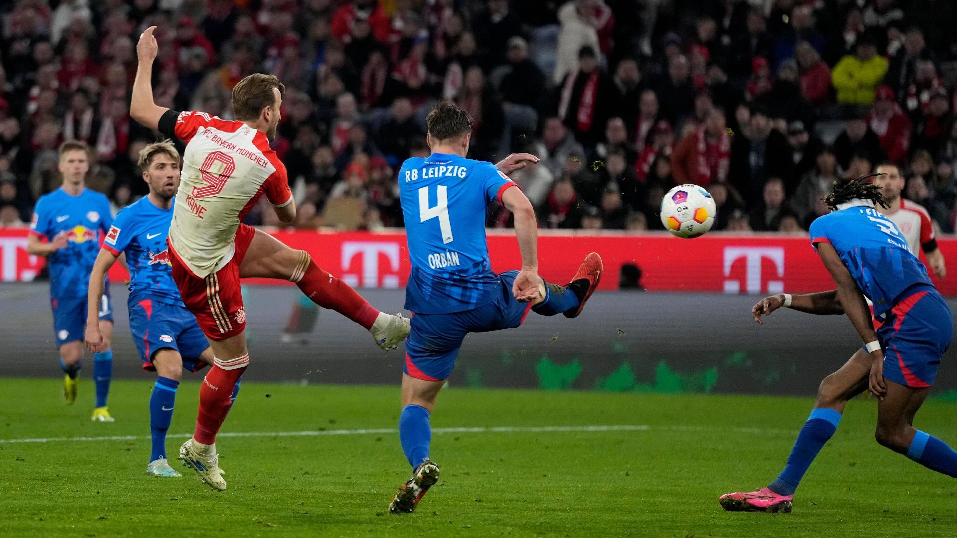 Harry Kane scores stoppage-time winner as Bayern Munich beat RB Leipzig