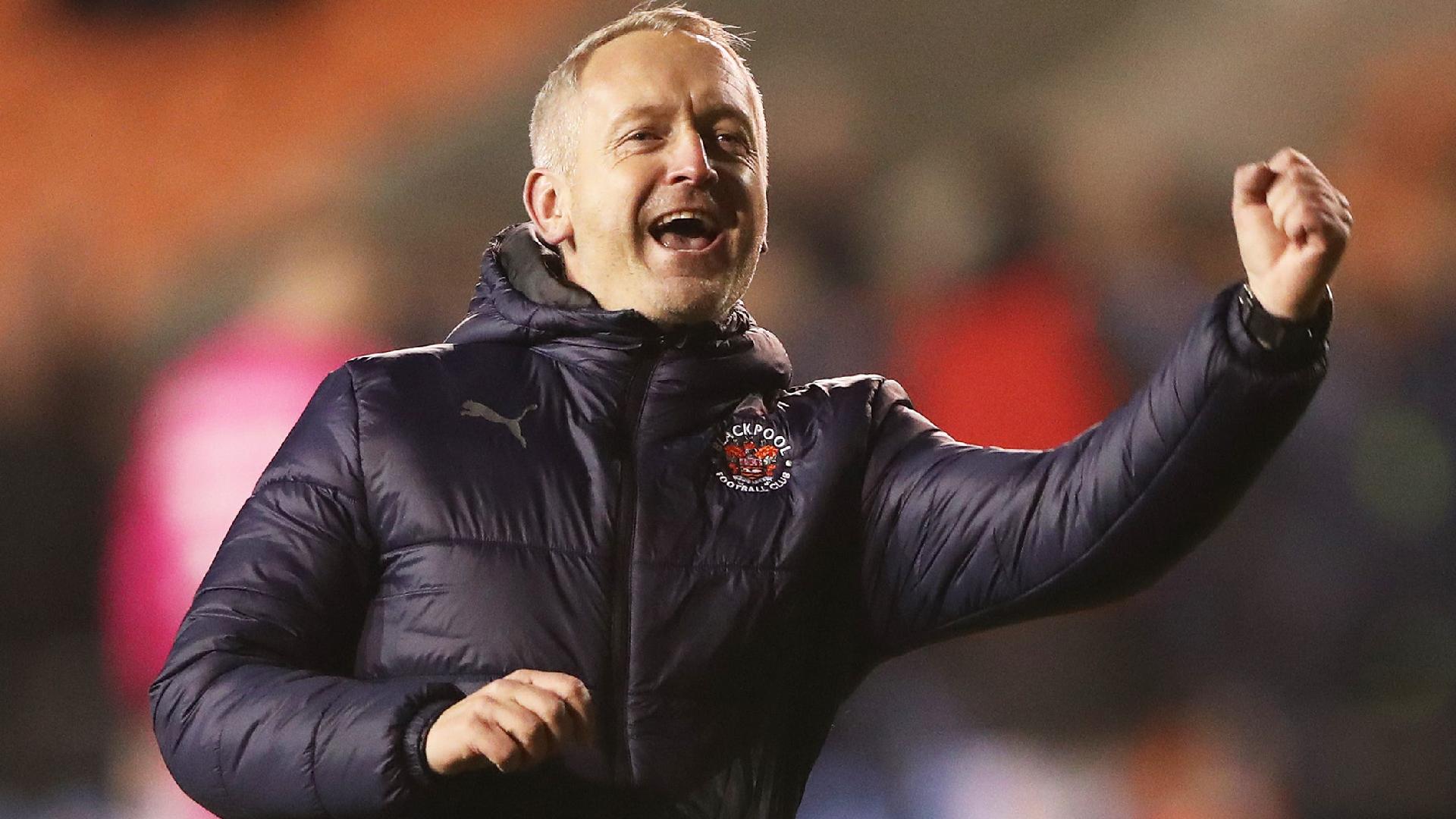 Neil Critchley happy with clean sheet in Blackpool win at Shrewsbury