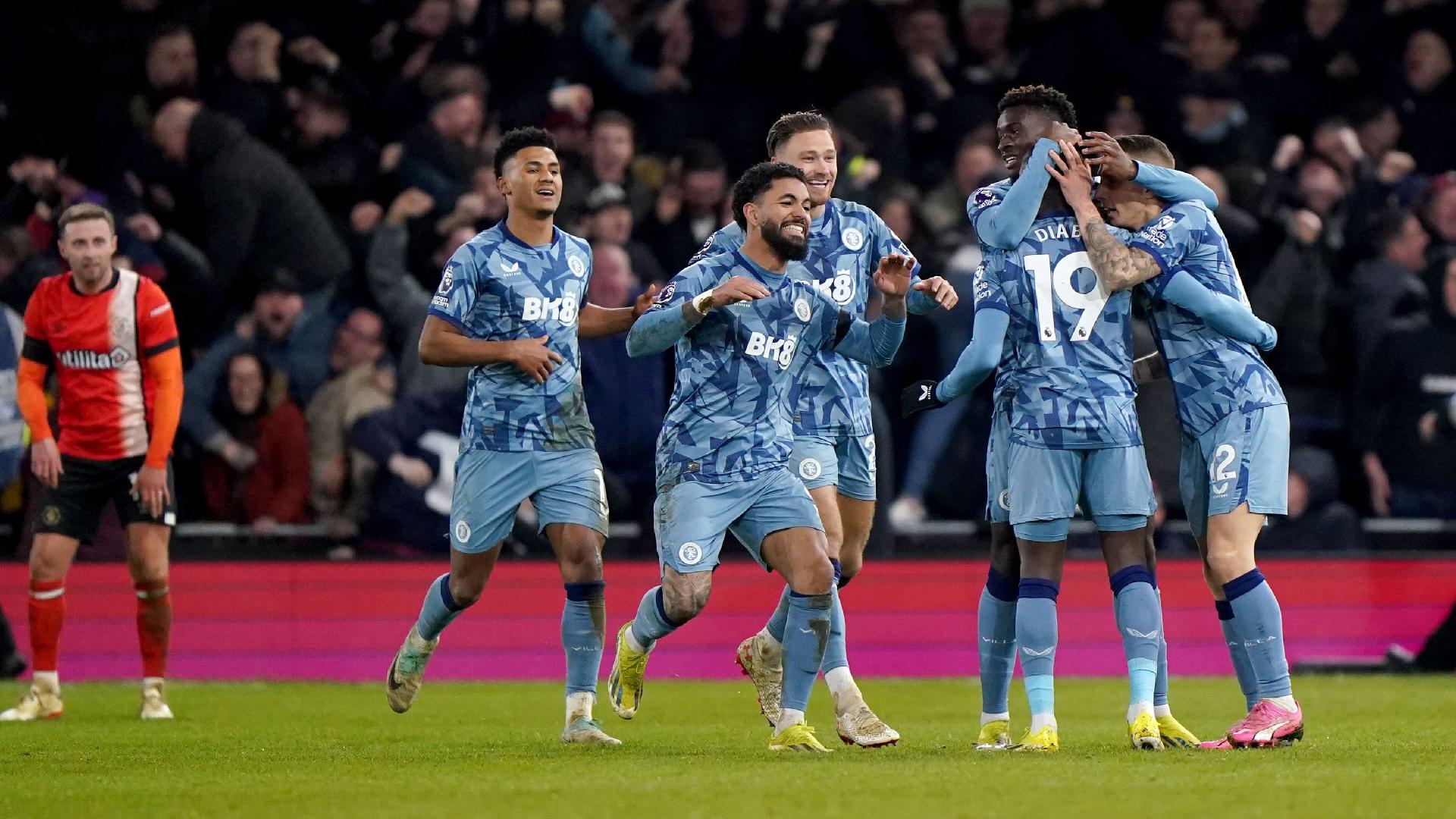 Late Lucas Digne goal sees Aston Villa snatch win over battling Luton