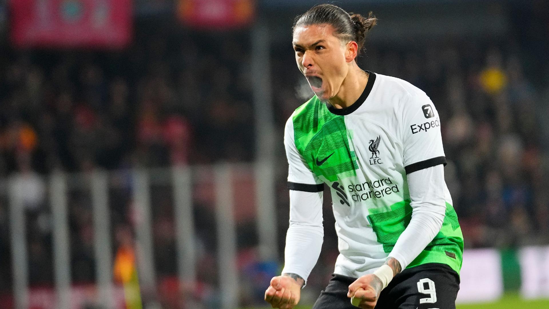 Darwin Nunez fires landmark goals as Liverpool take control of Sparta Prague tie