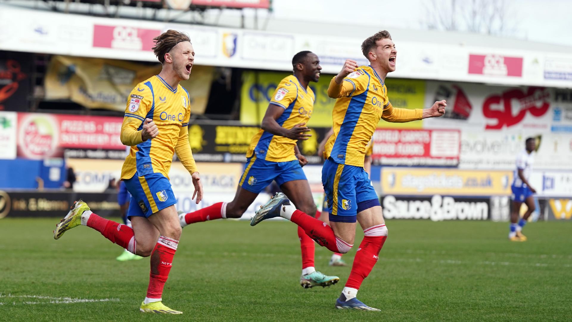 Lowly Colchester earn vital point in draw at table-topping Mansfield