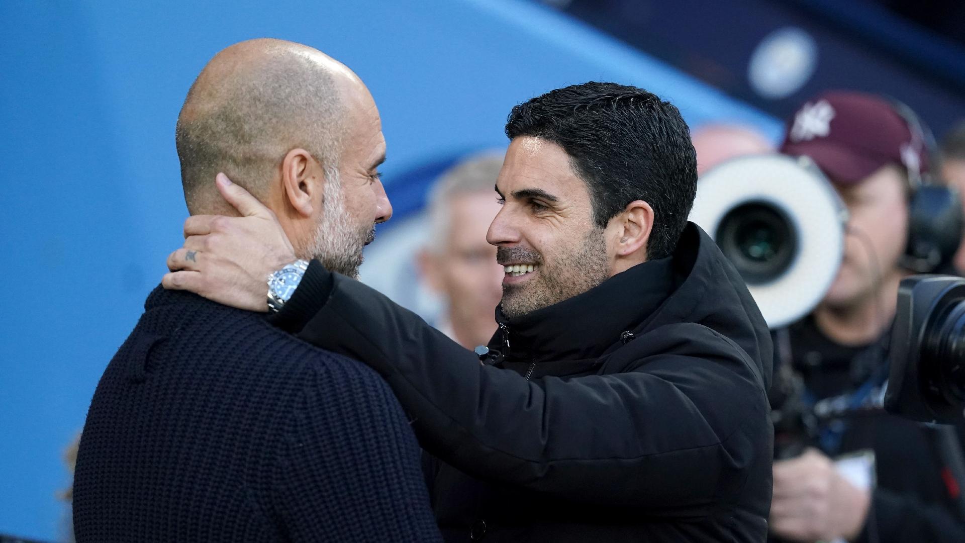Mikel Arteta says Pep Guardiola ‘best coach in the world’ ahead of Man City game