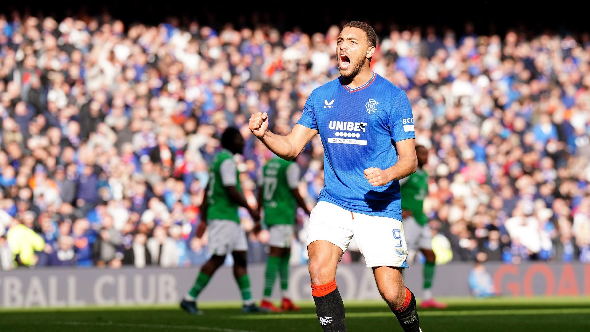 Rangers return to Premiership summit after overcoming Hibernian at Ibrox