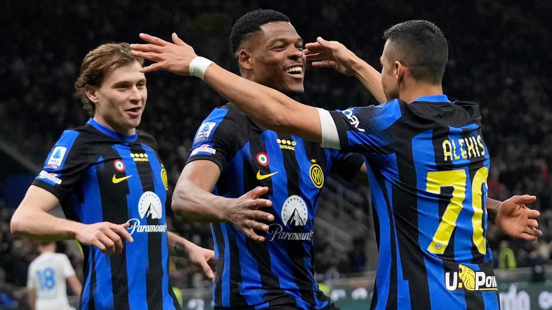 Inter Milan restore 14-point lead at top of Serie A with victory over Empoli