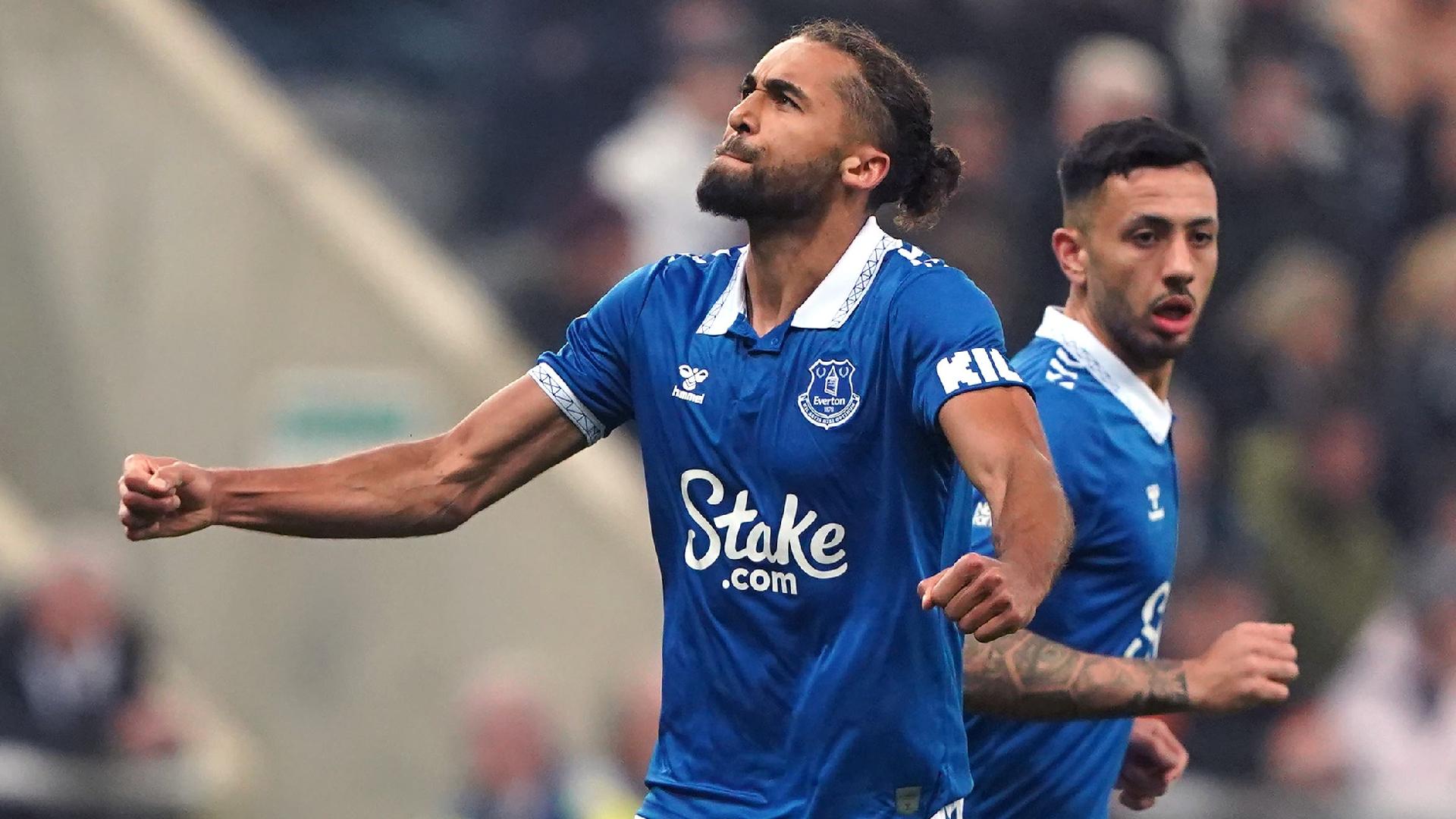 Dominic Calvert-Lewin ends goal drought to earn Everton a point at Newcastle