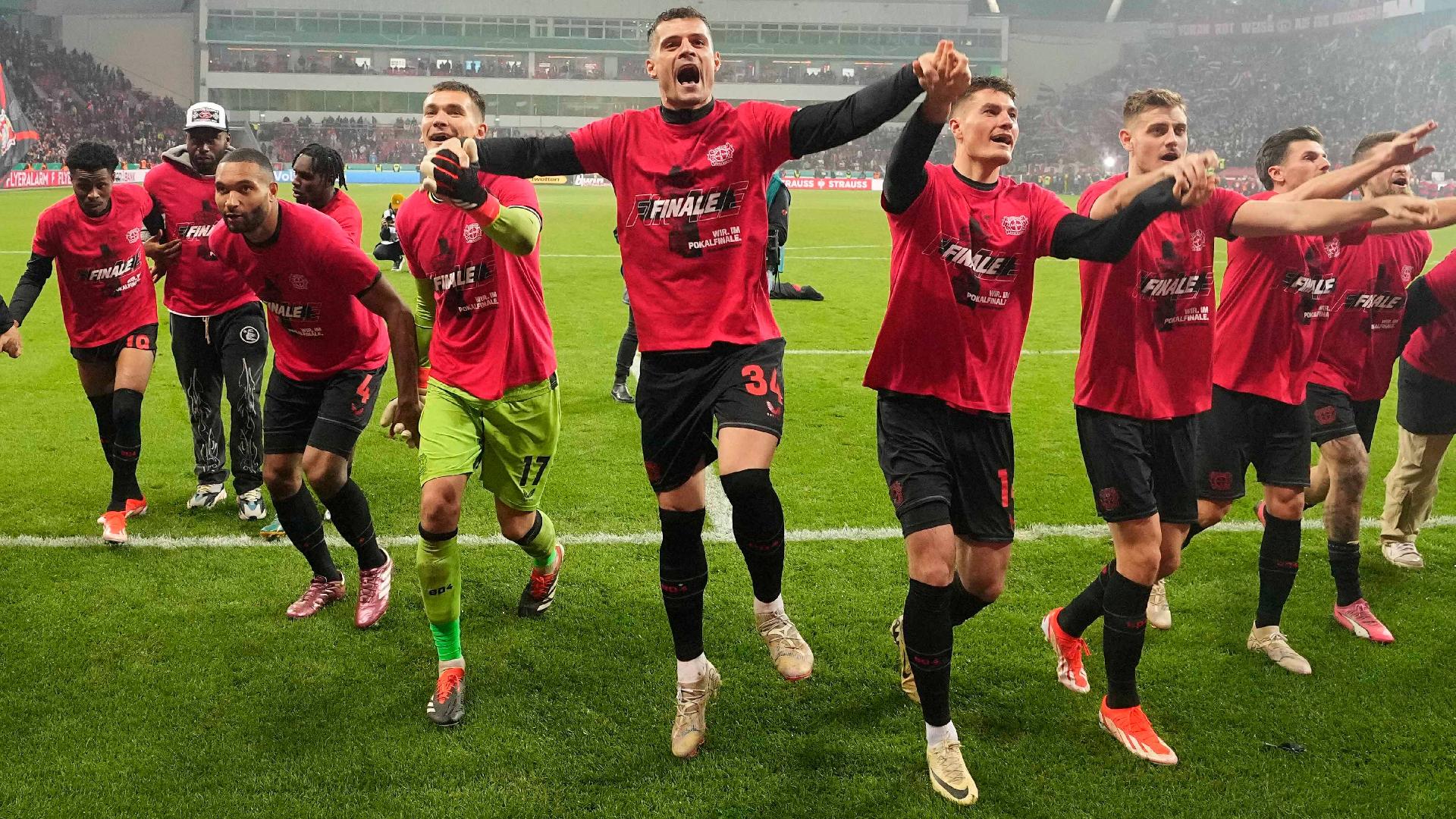 Bayer Leverkusen reach DFB-Pokal final by thrashing Fortuna Dusseldorf