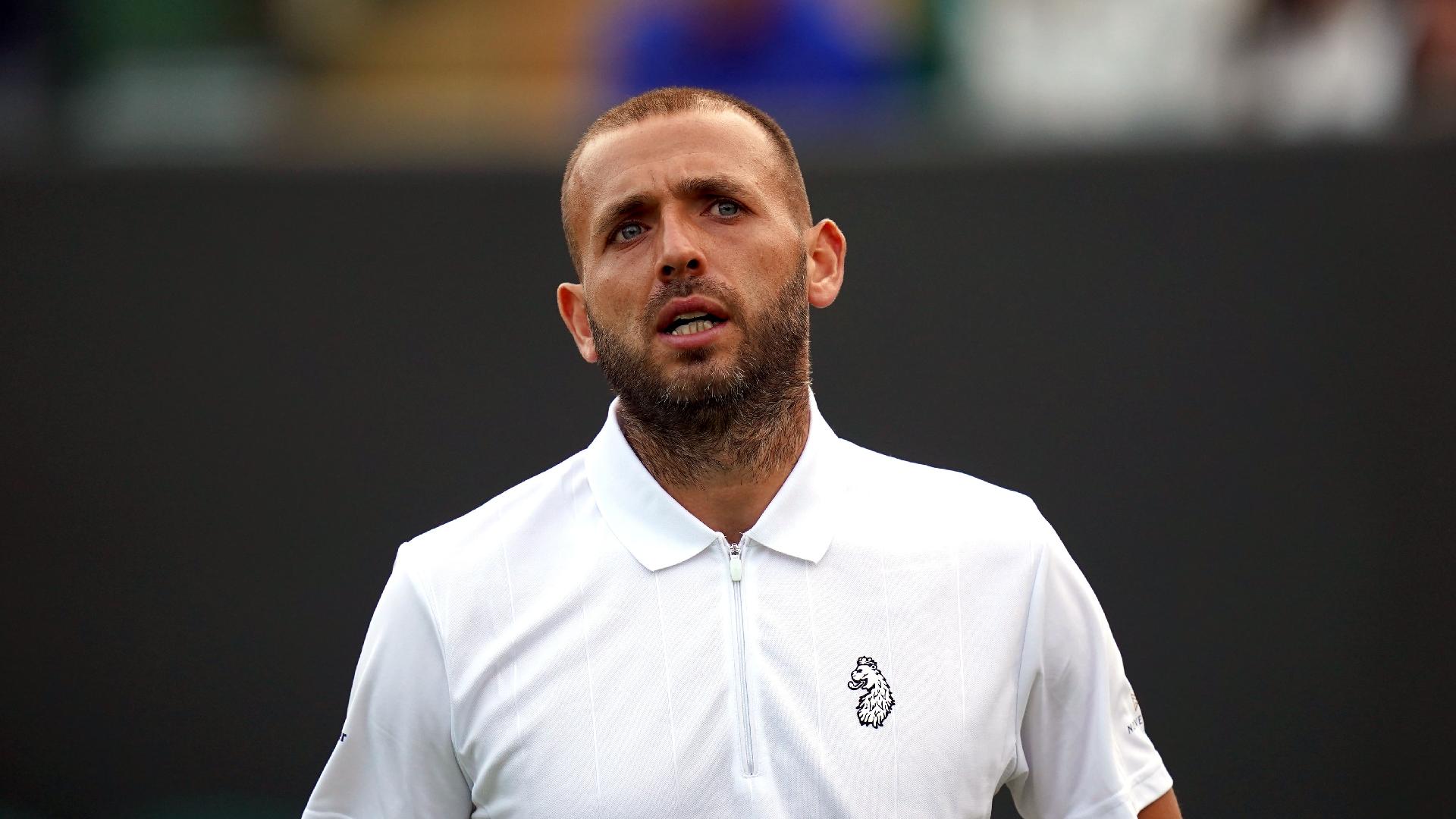 Dan Evans suffers another straight sets defeat on clay