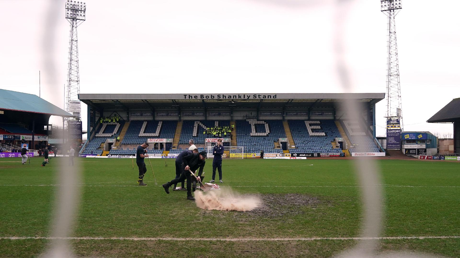 Dundee-Rangers postponed again due to waterlogged Dens Park pitch