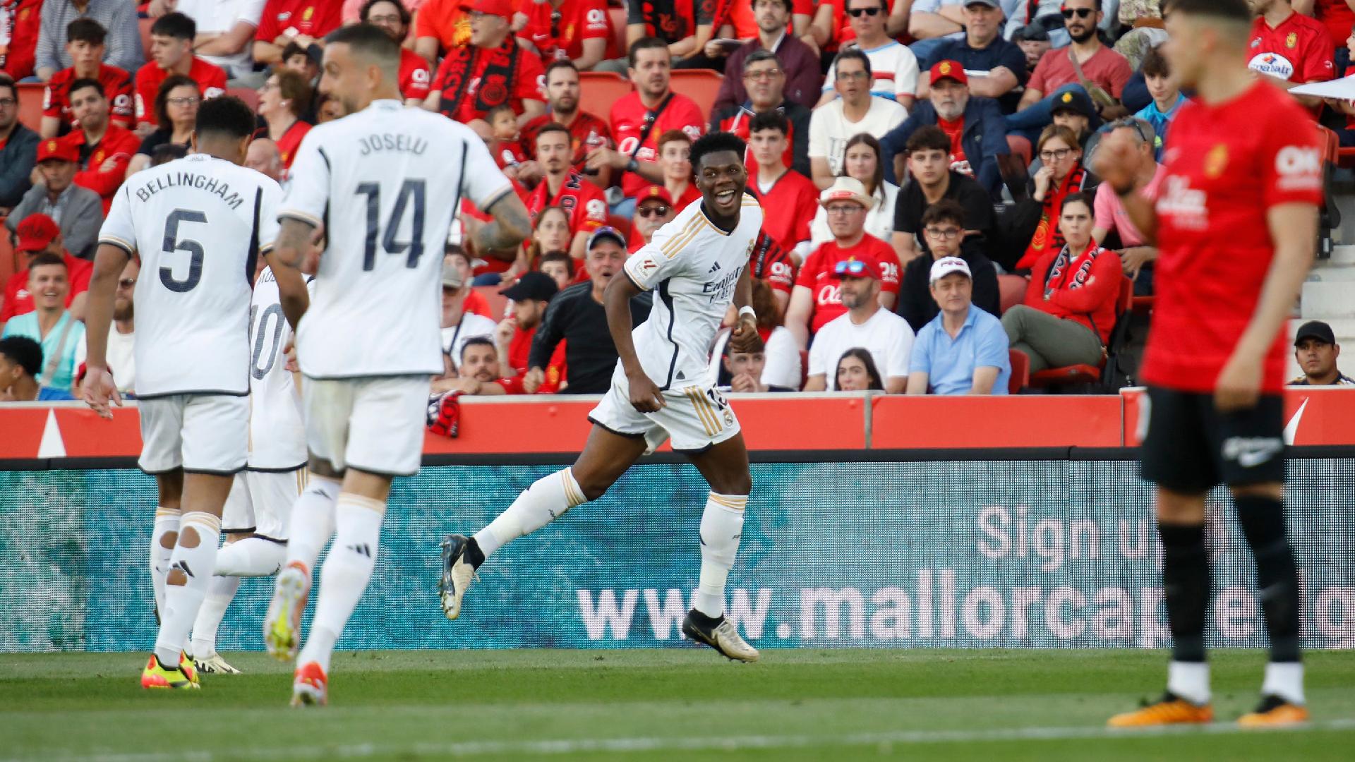 Aurelien Tchouameni hands Real Madrid hard-fought win over Mallorca