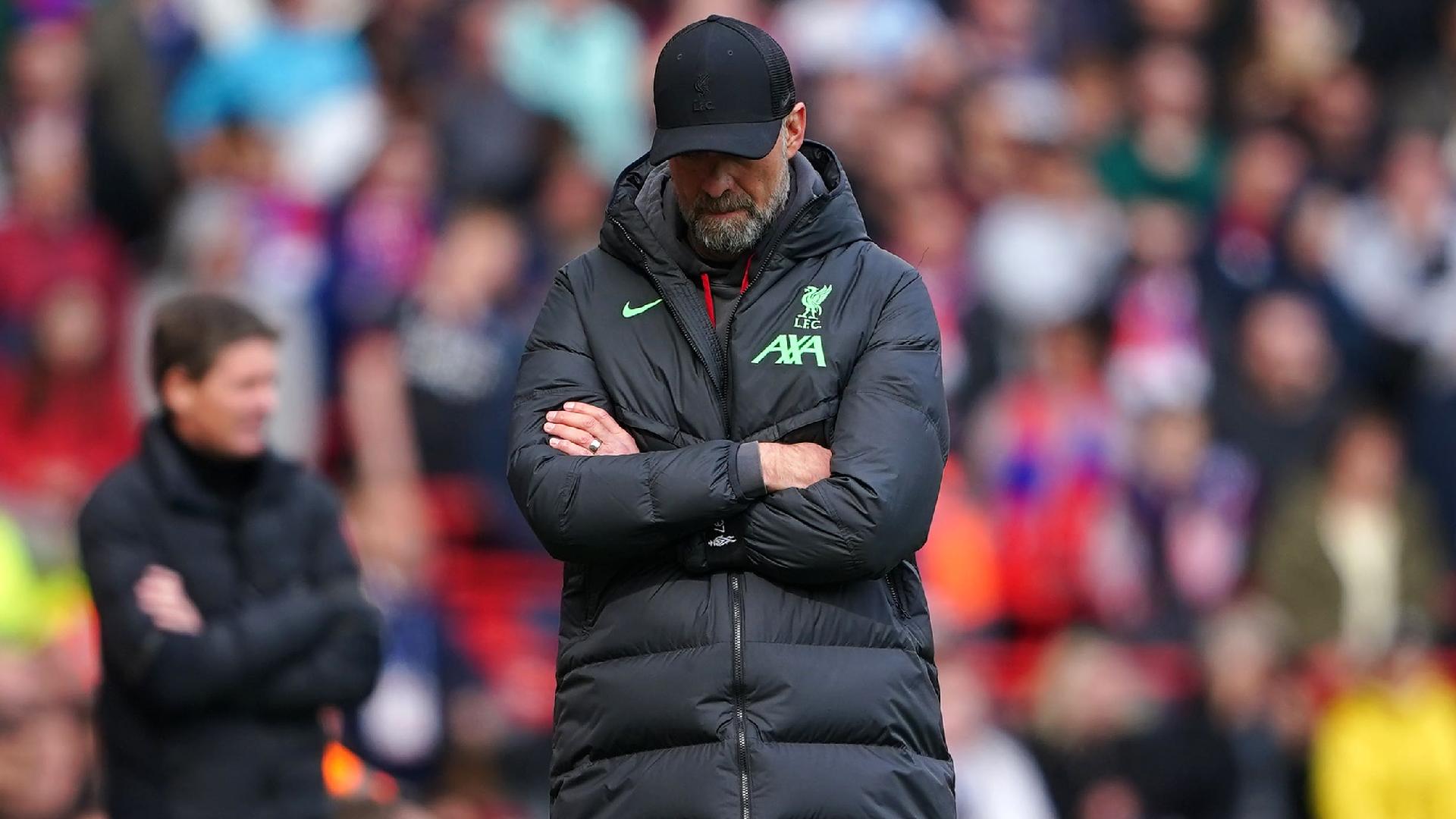 Jurgen Klopp cites impact of Man Utd games as Liverpool lose title race momentum