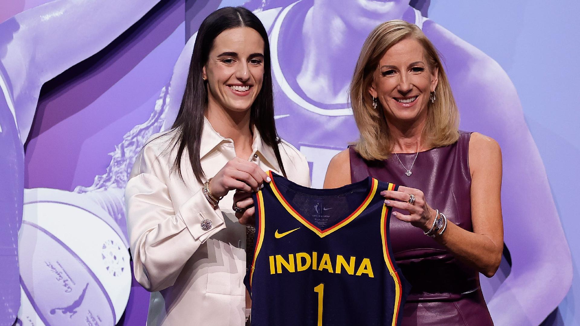 Caitlin Clark fulfils WNBA dream as Indiana pick college star first in draft